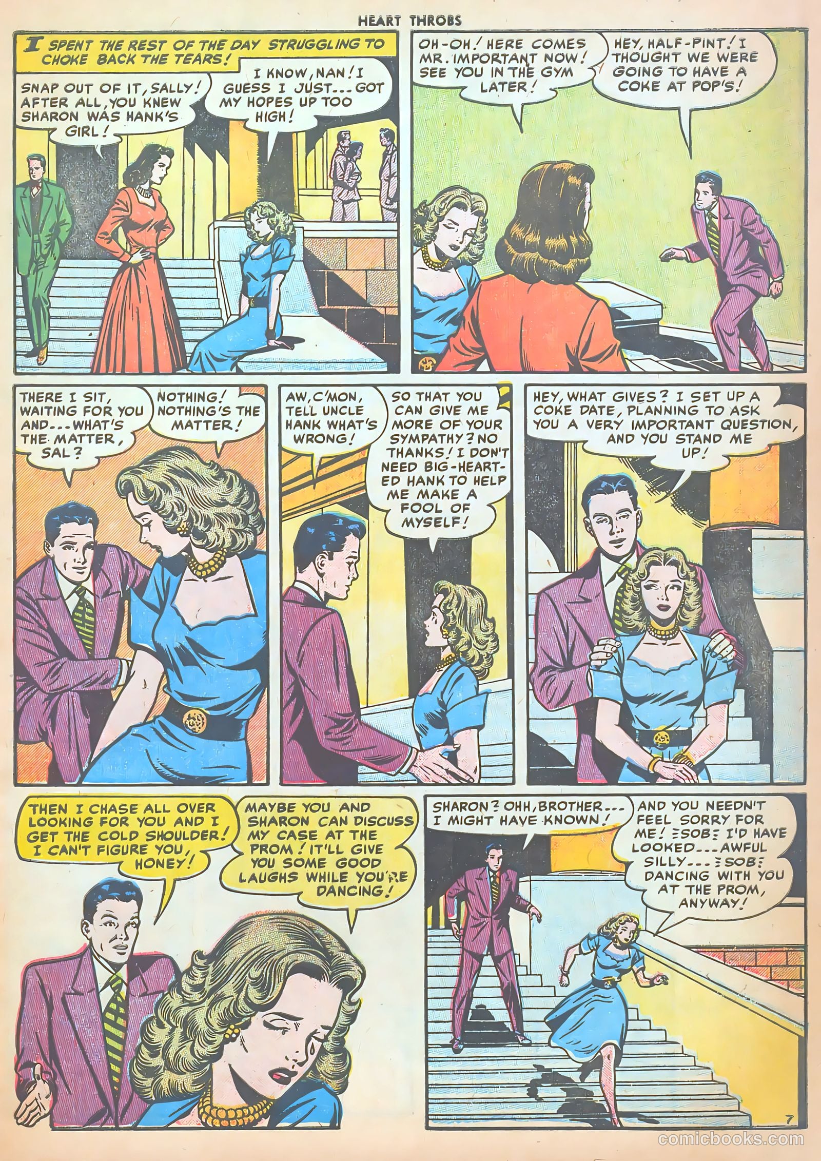 Heart Throbs #38 (1955) — page 9 of 37