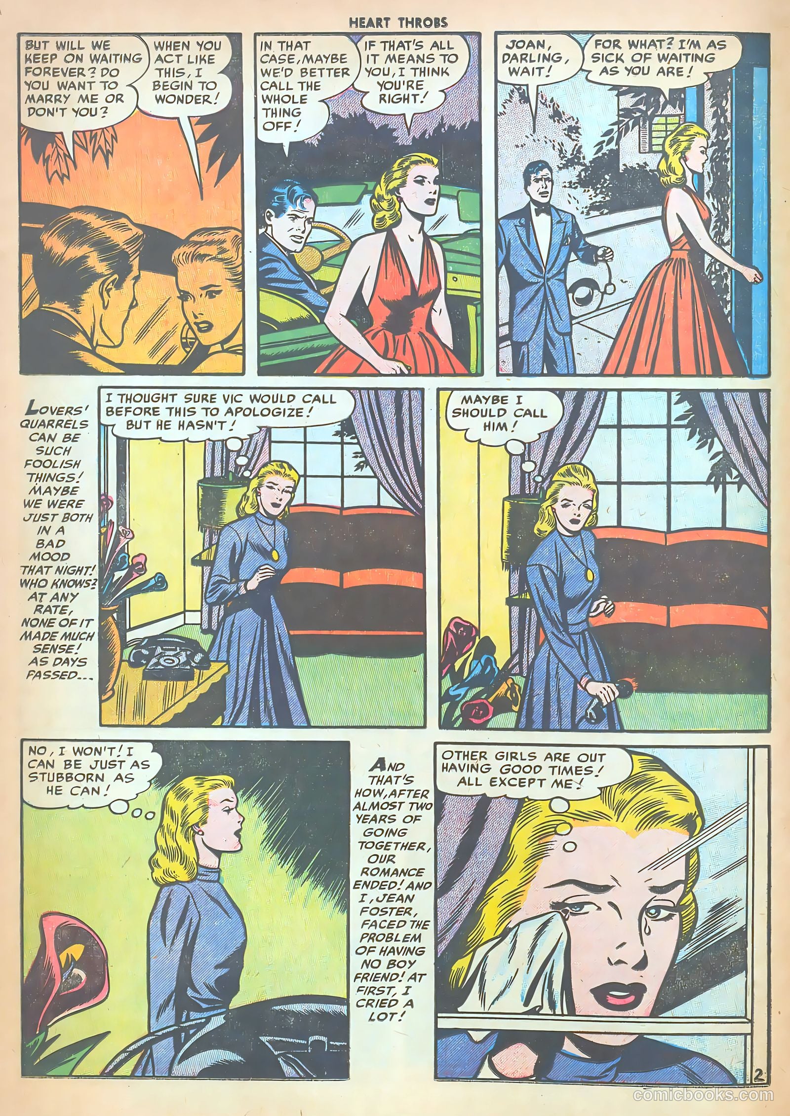 Heart Throbs #38 (1955) — page 12 of 37