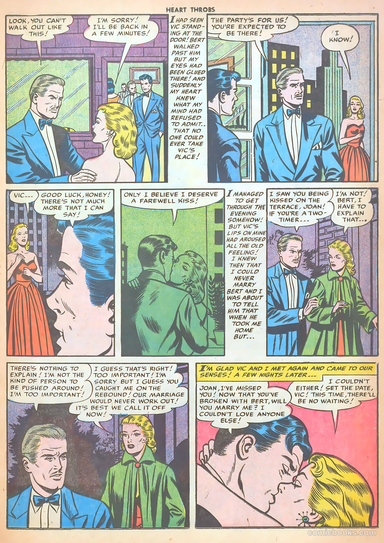 Heart Throbs #38 (1955) — page 17 of 37