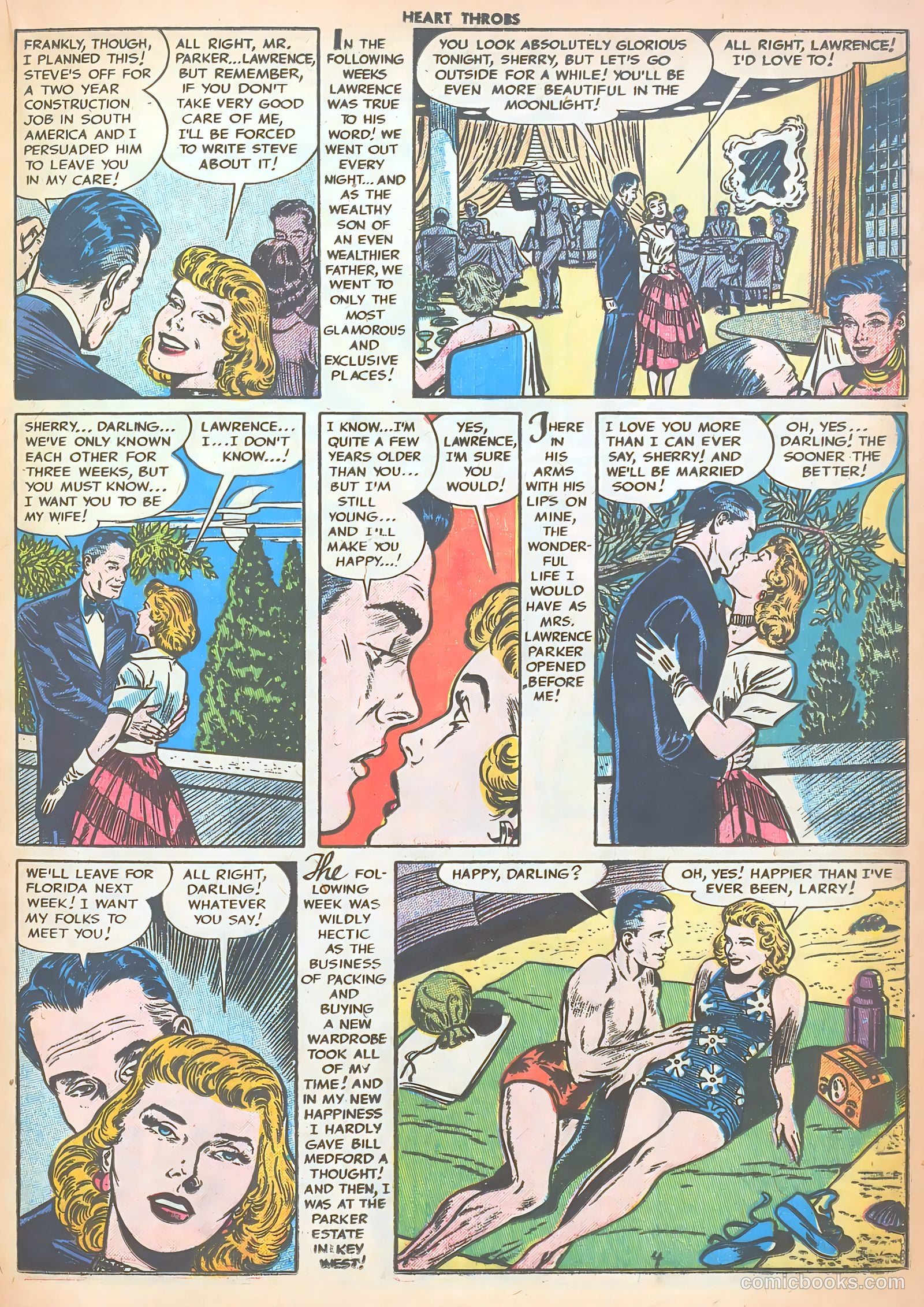 Heart Throbs #38 (1955) — page 21 of 37