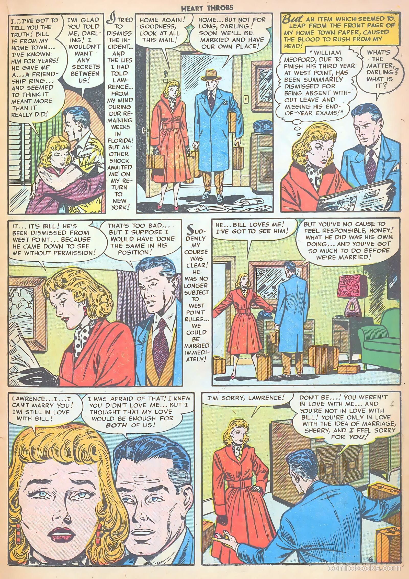 Heart Throbs #38 (1955) — page 23 of 37