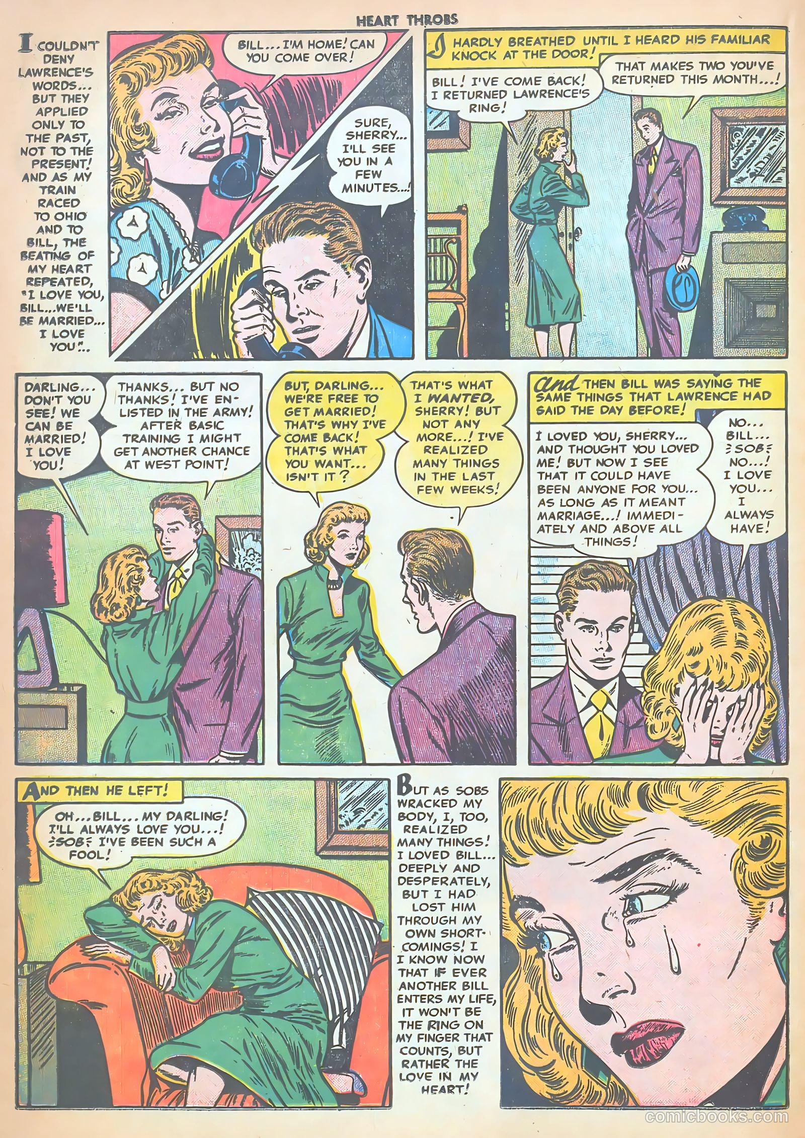Heart Throbs #38 (1955) — page 24 of 37