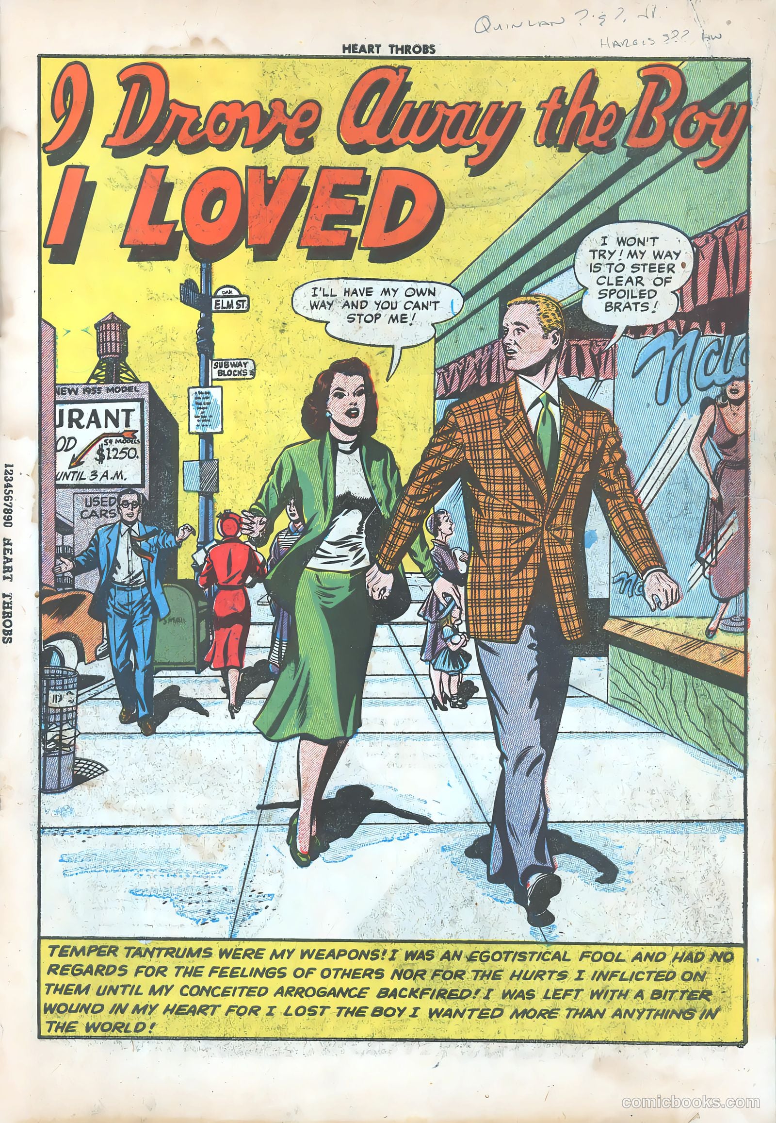 Heart Throbs #39 (1956) — page 3 of 36