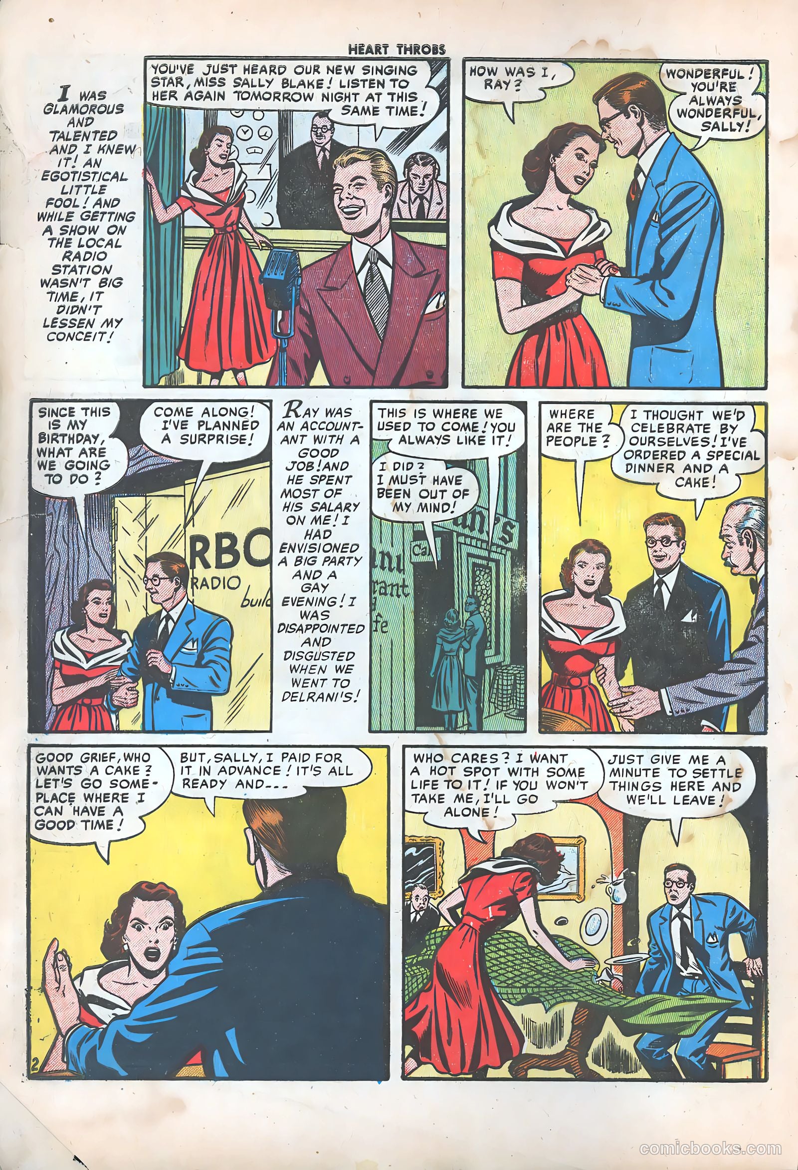 Heart Throbs #39 (1956) — page 4 of 36