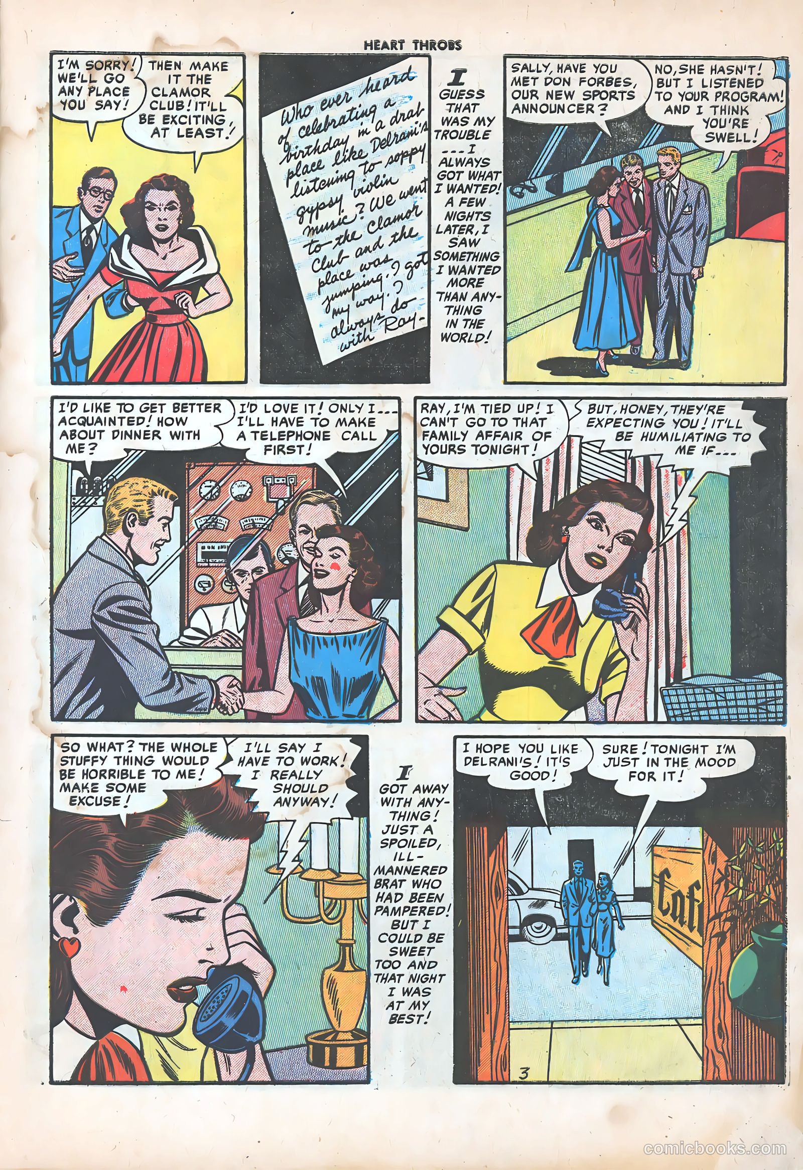 Heart Throbs #39 (1956) — page 5 of 36