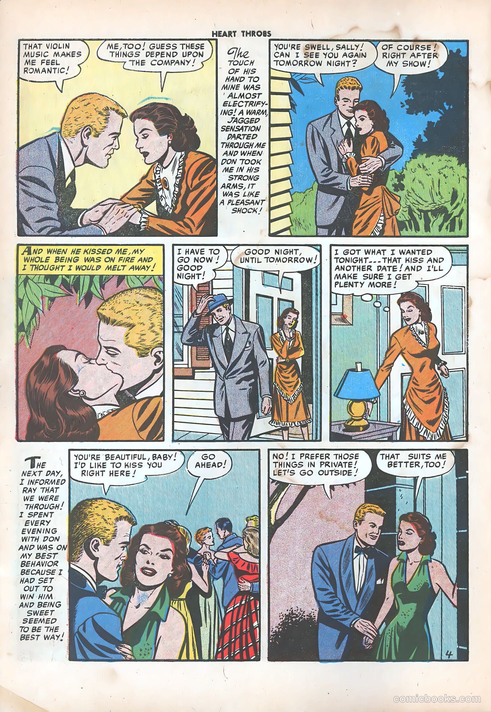 Heart Throbs #39 (1956) — page 6 of 36
