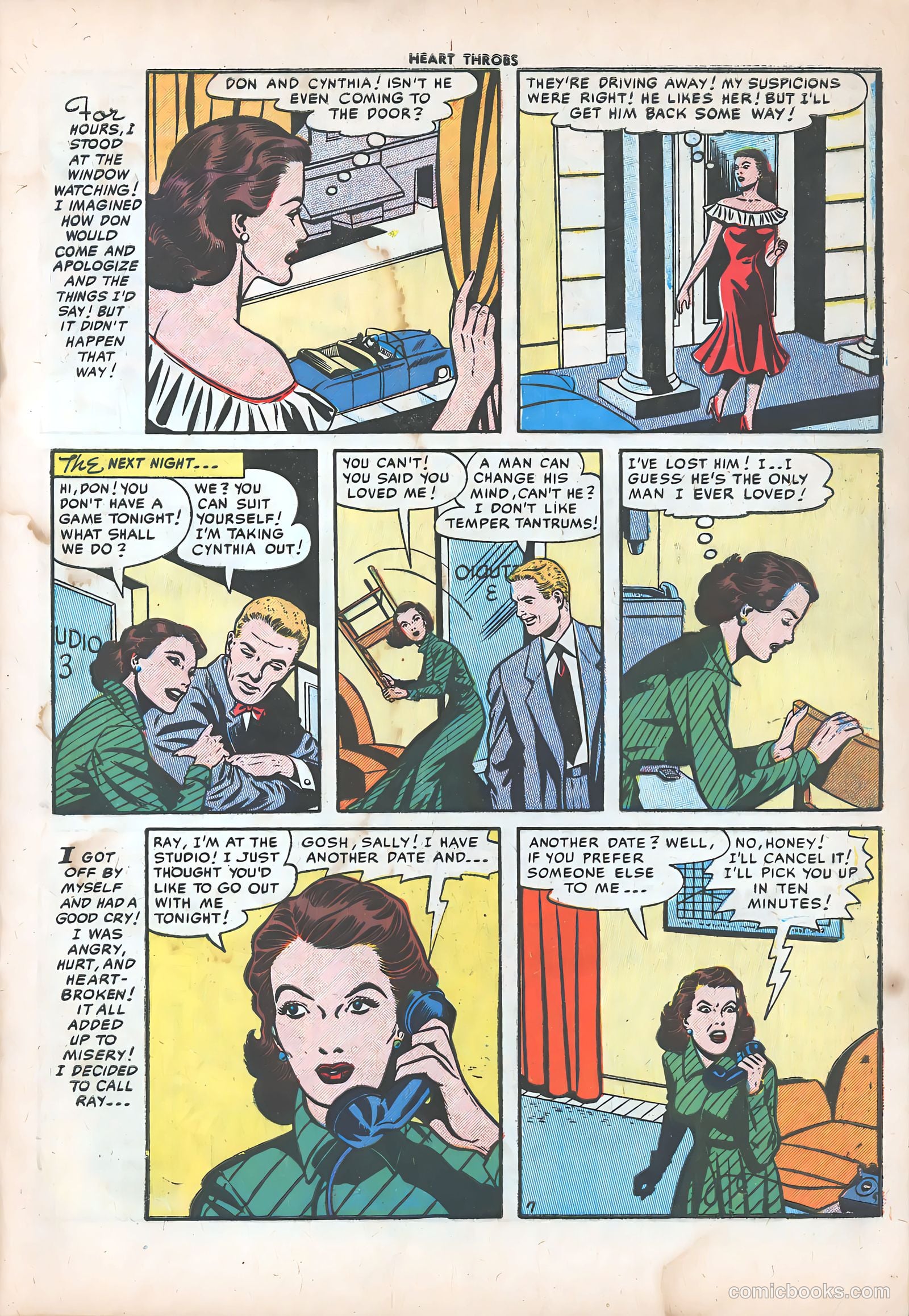 Heart Throbs #39 (1956) — page 9 of 36