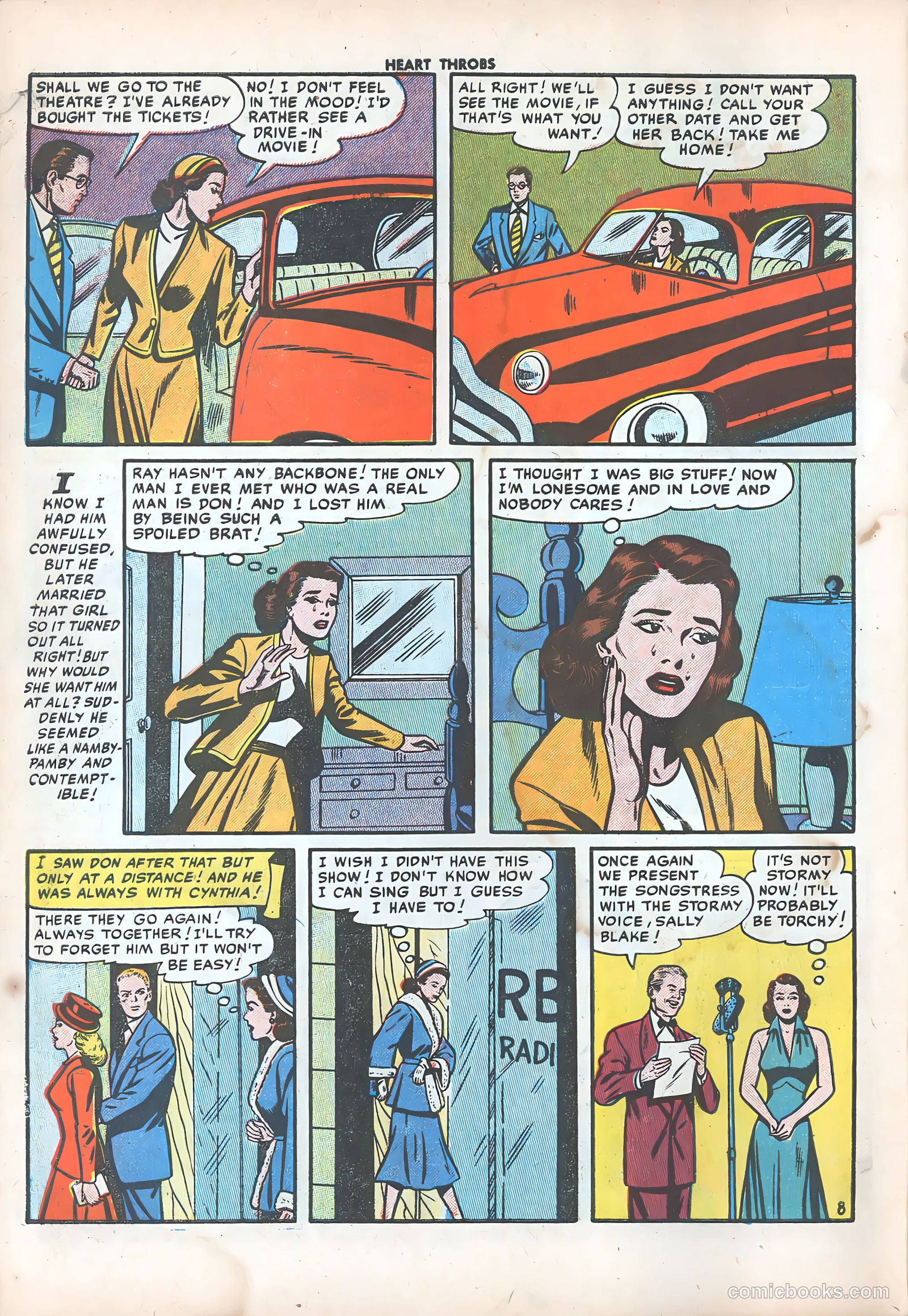 Heart Throbs #39 (1956) — page 10 of 36