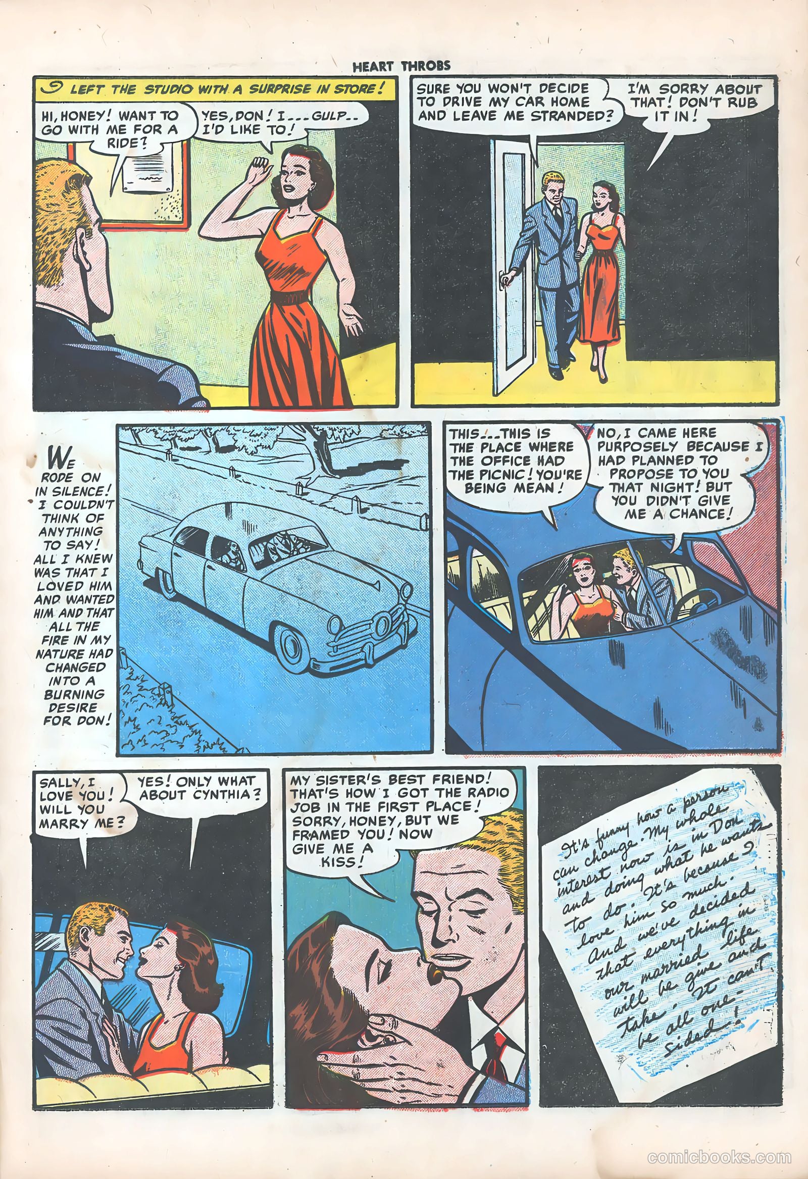 Heart Throbs #39 (1956) — page 11 of 36