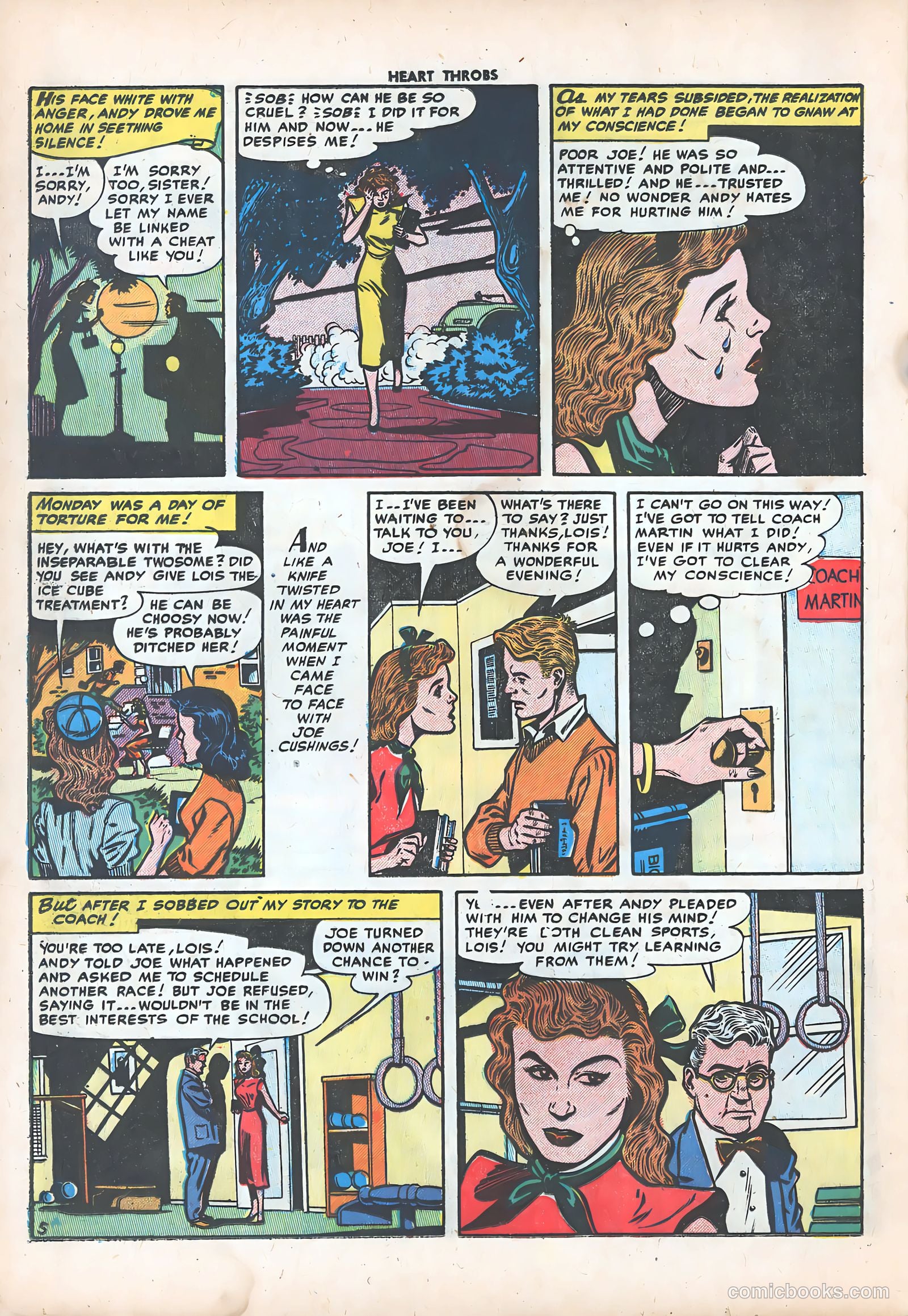 Heart Throbs #39 (1956) — page 16 of 36