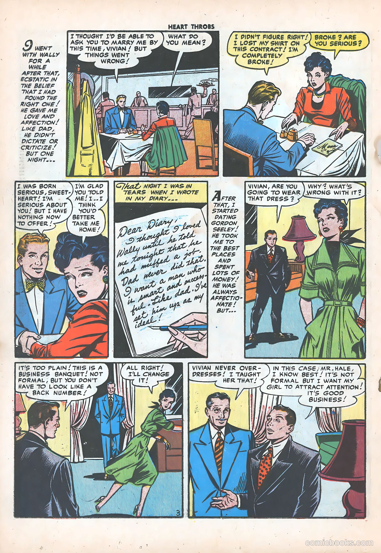 Heart Throbs #39 (1956) — page 20 of 36
