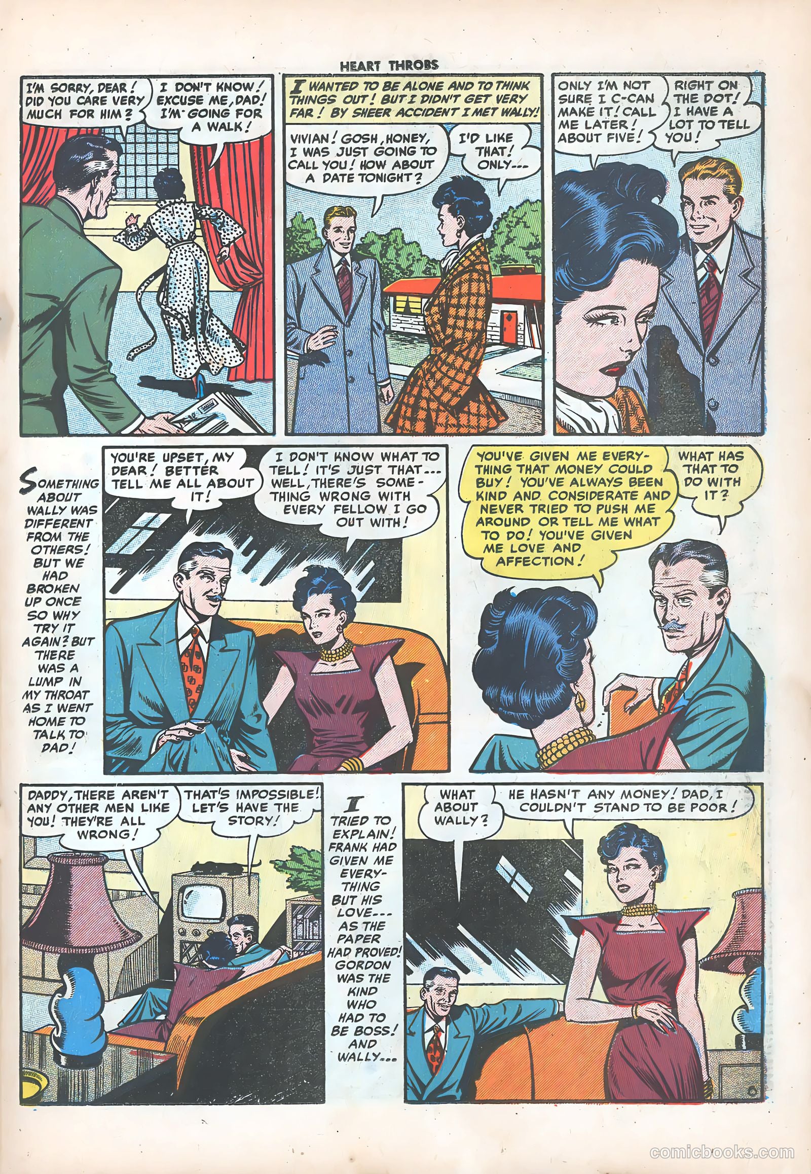 Heart Throbs #39 (1956) — page 23 of 36