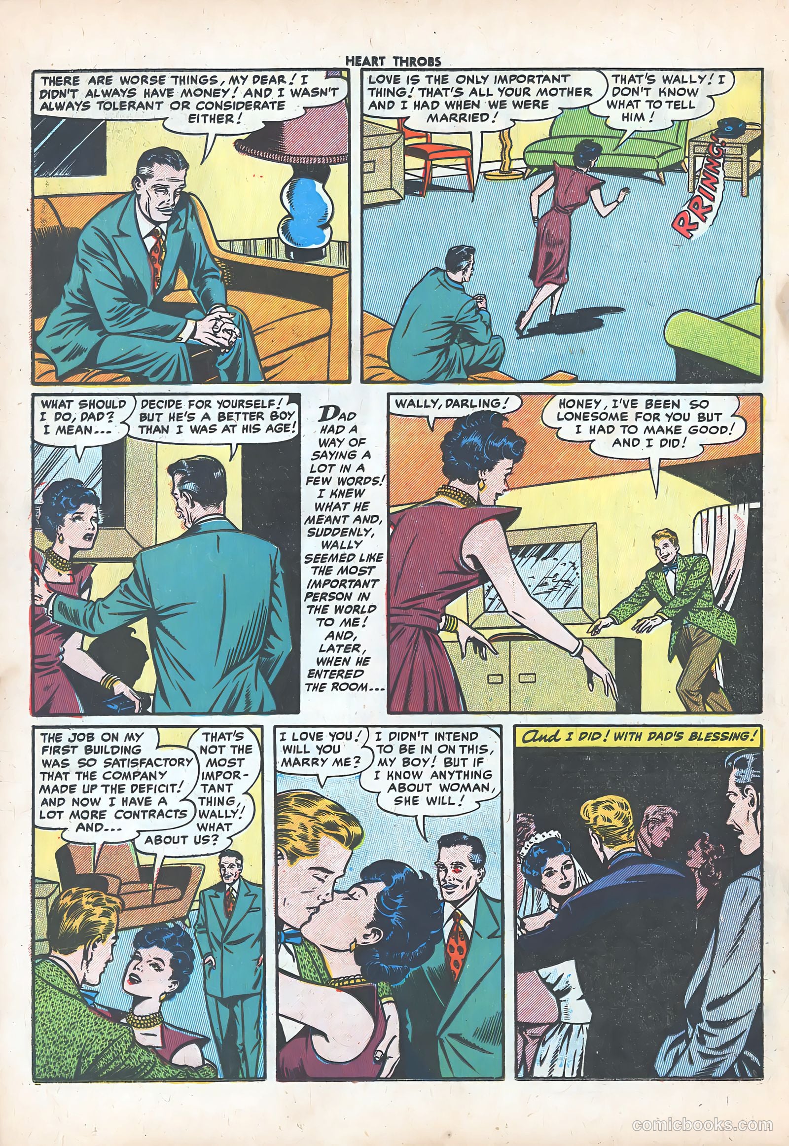 Heart Throbs #39 (1956) — page 24 of 36