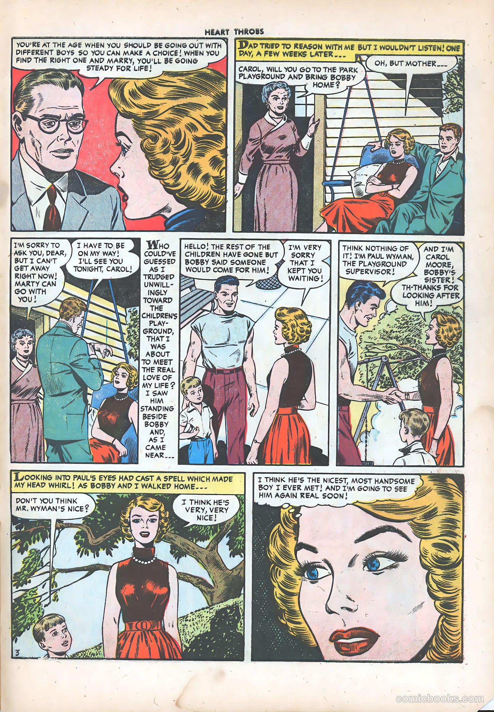 Heart Throbs #39 (1956) — page 29 of 36
