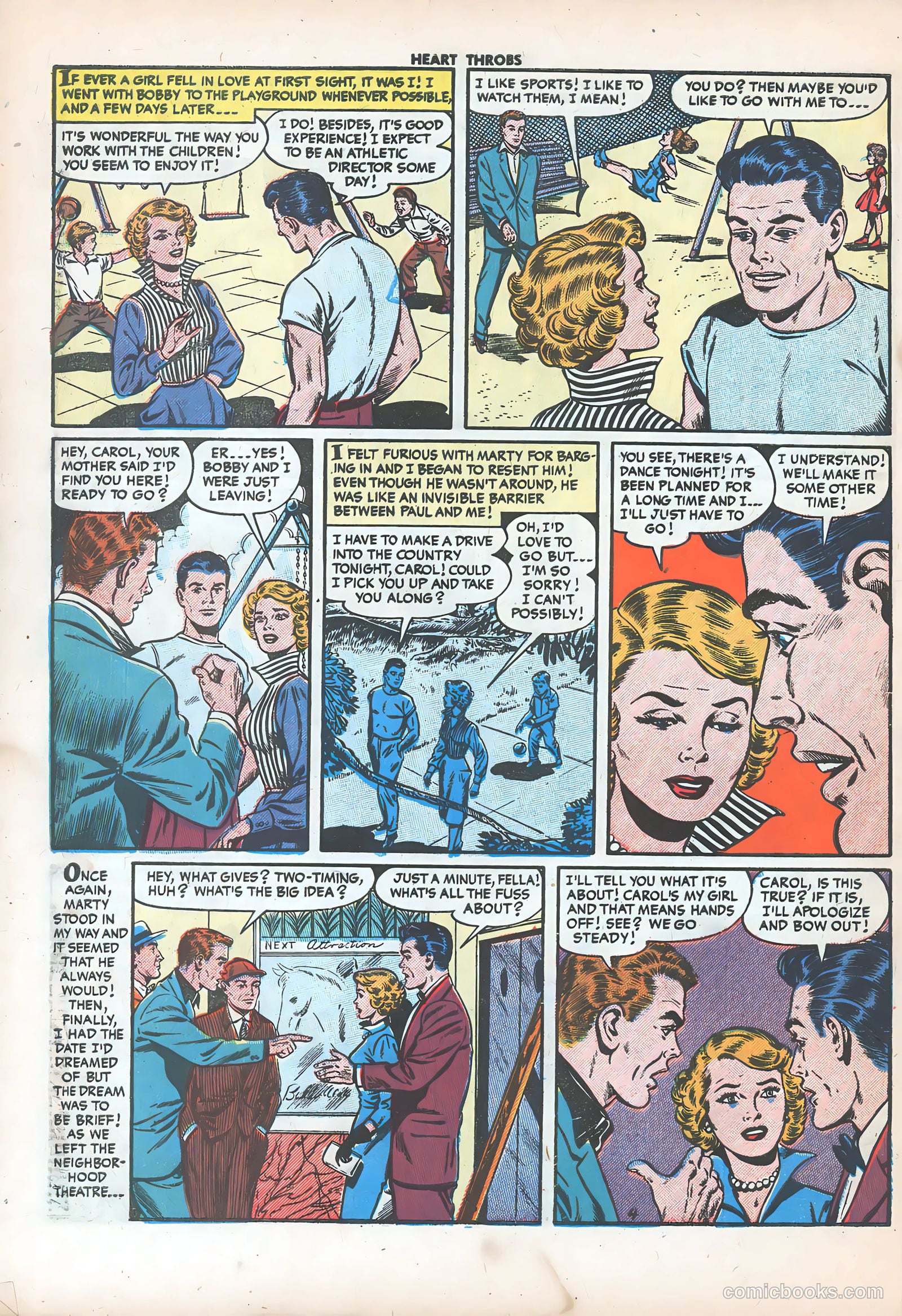 Heart Throbs #39 (1956) — page 30 of 36