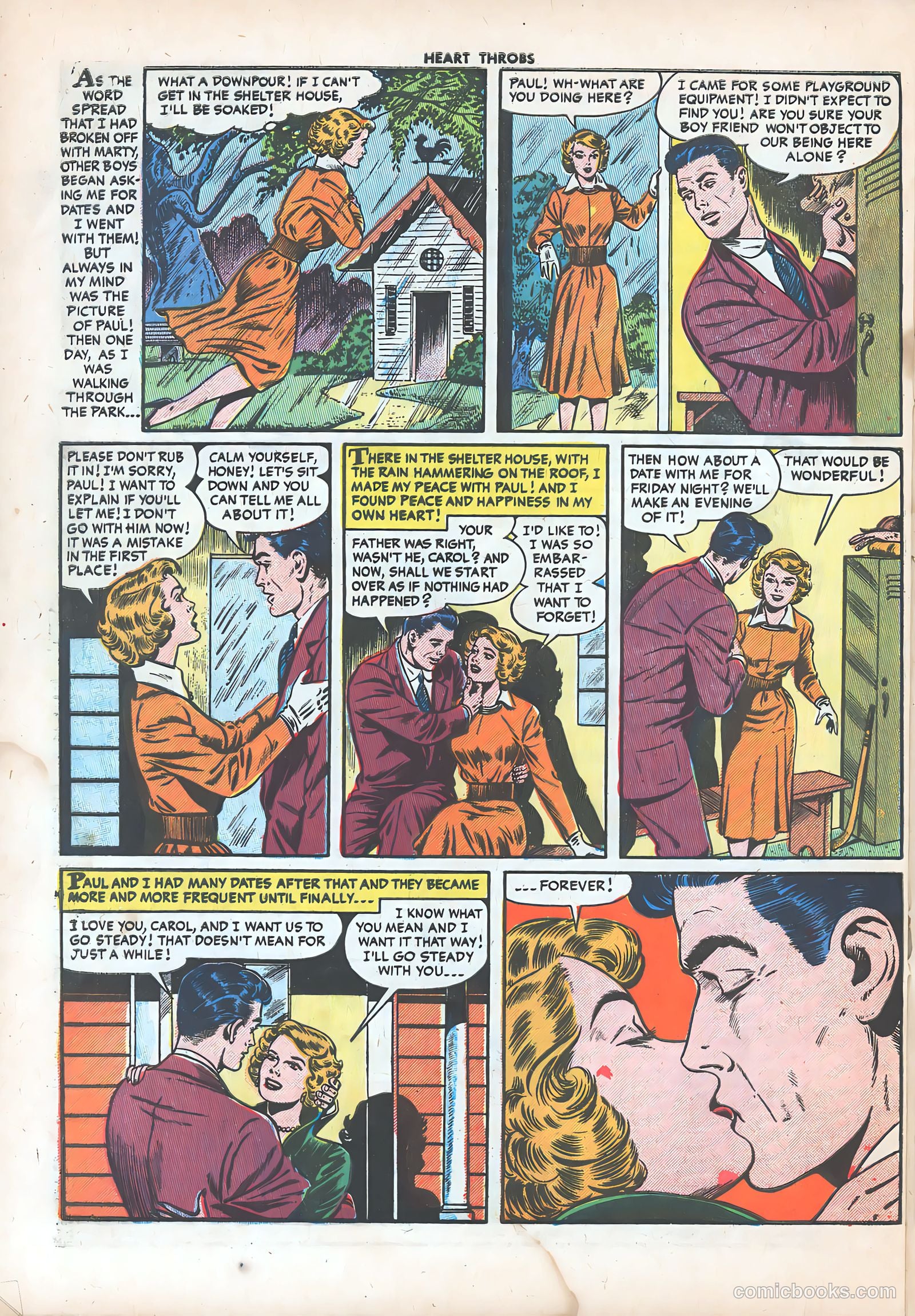 Heart Throbs #39 (1956) — page 32 of 36