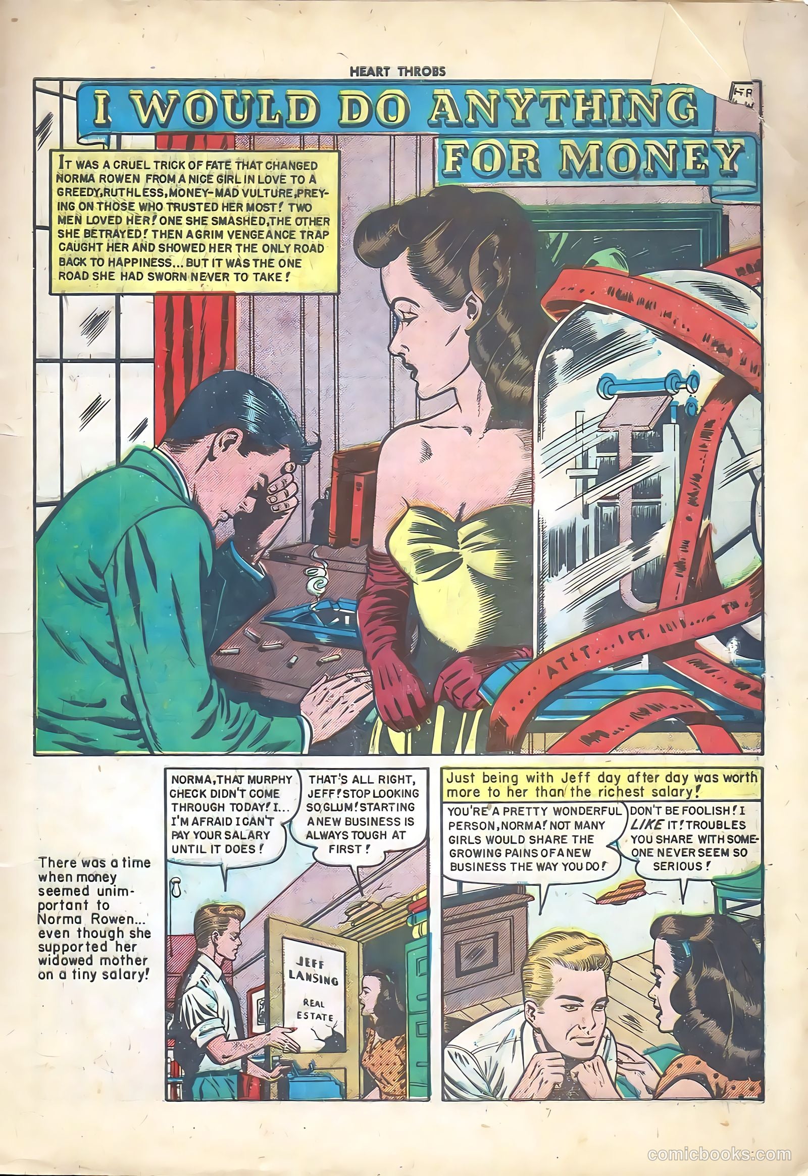 Heart Throbs #4 (1950) — page 3 of 36