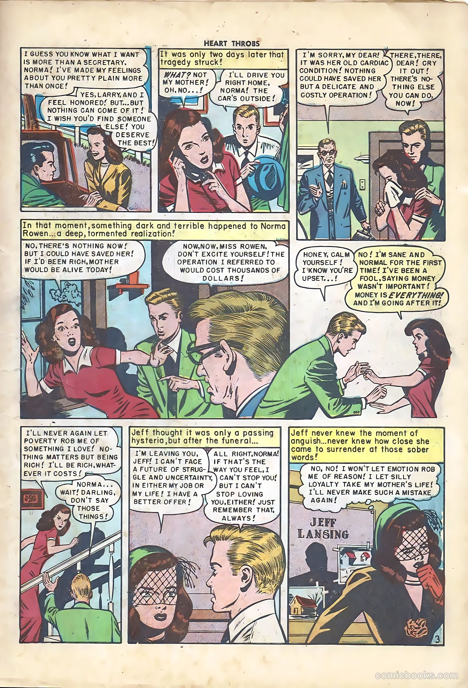 Heart Throbs #4 (1950) — page 5 of 36