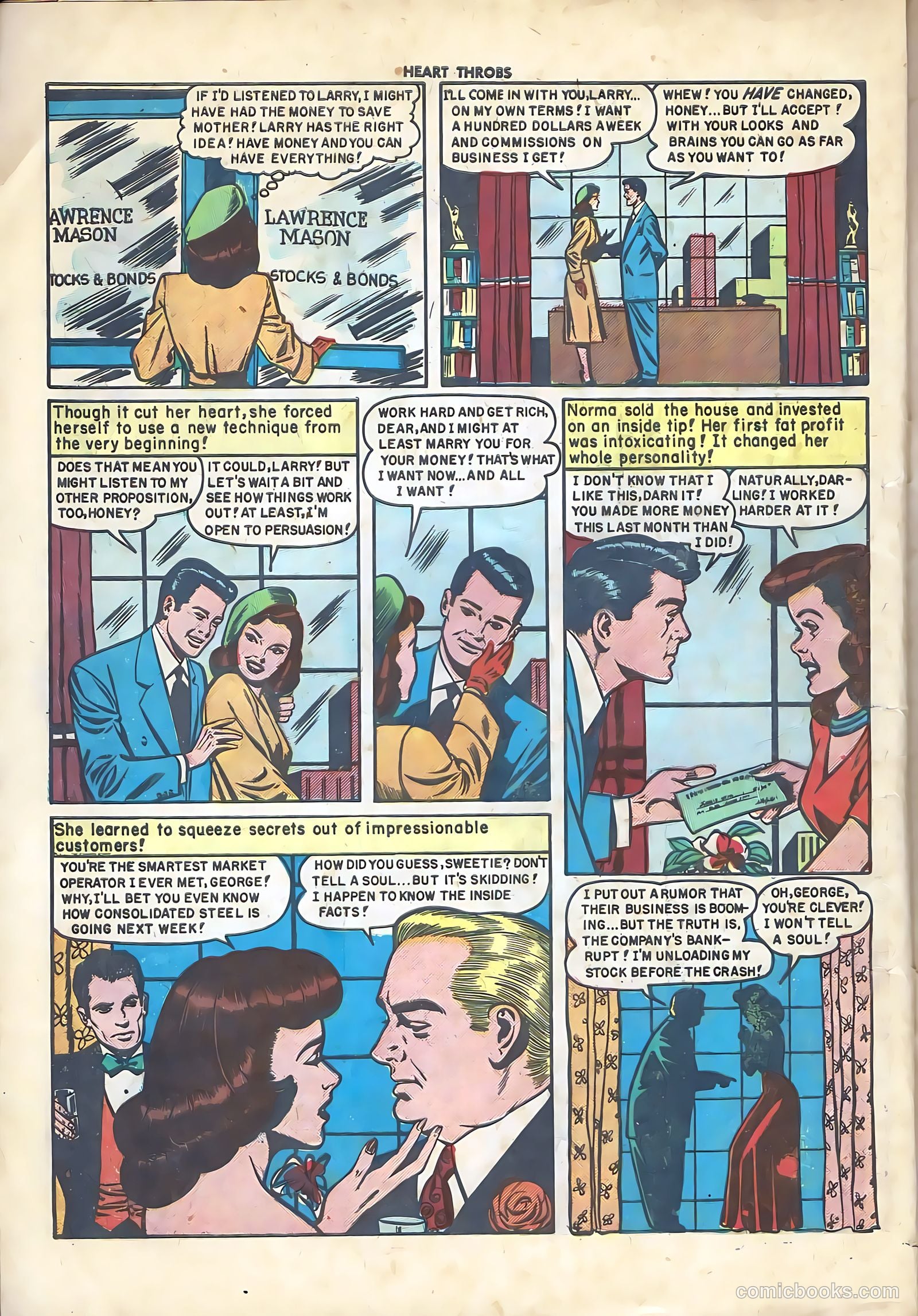 Heart Throbs #4 (1950) — page 6 of 36