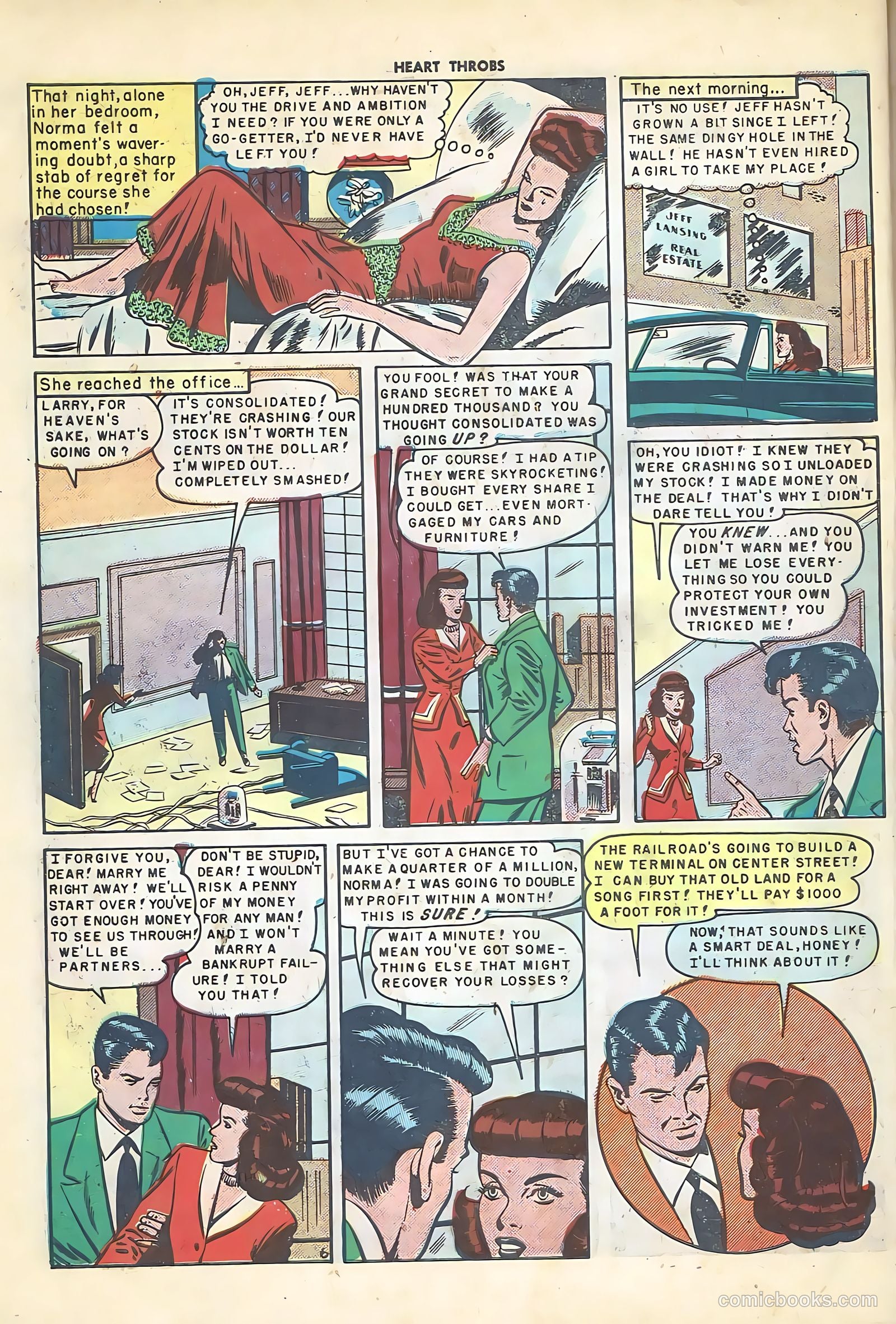 Heart Throbs #4 (1950) — page 8 of 36