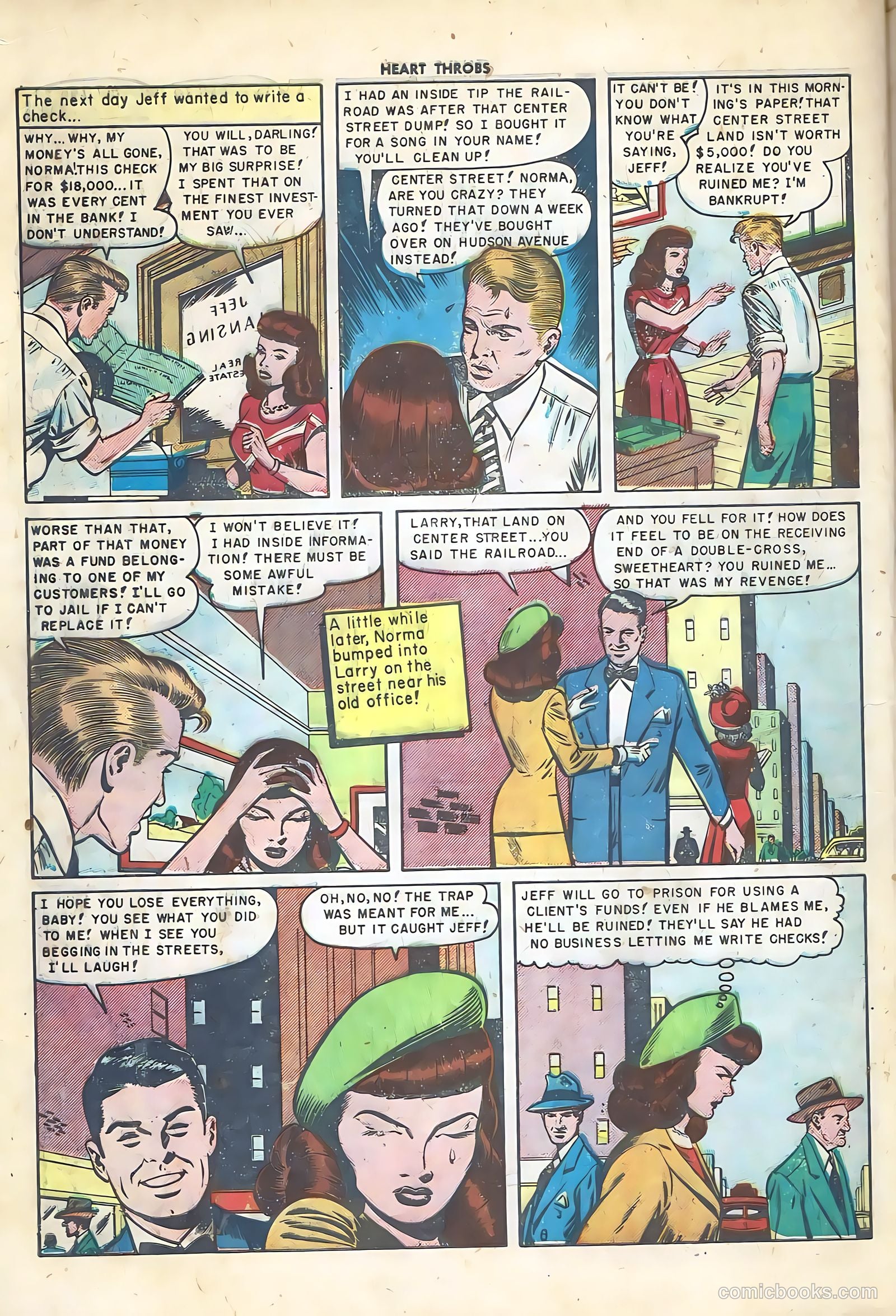 Heart Throbs #4 (1950) — page 10 of 36