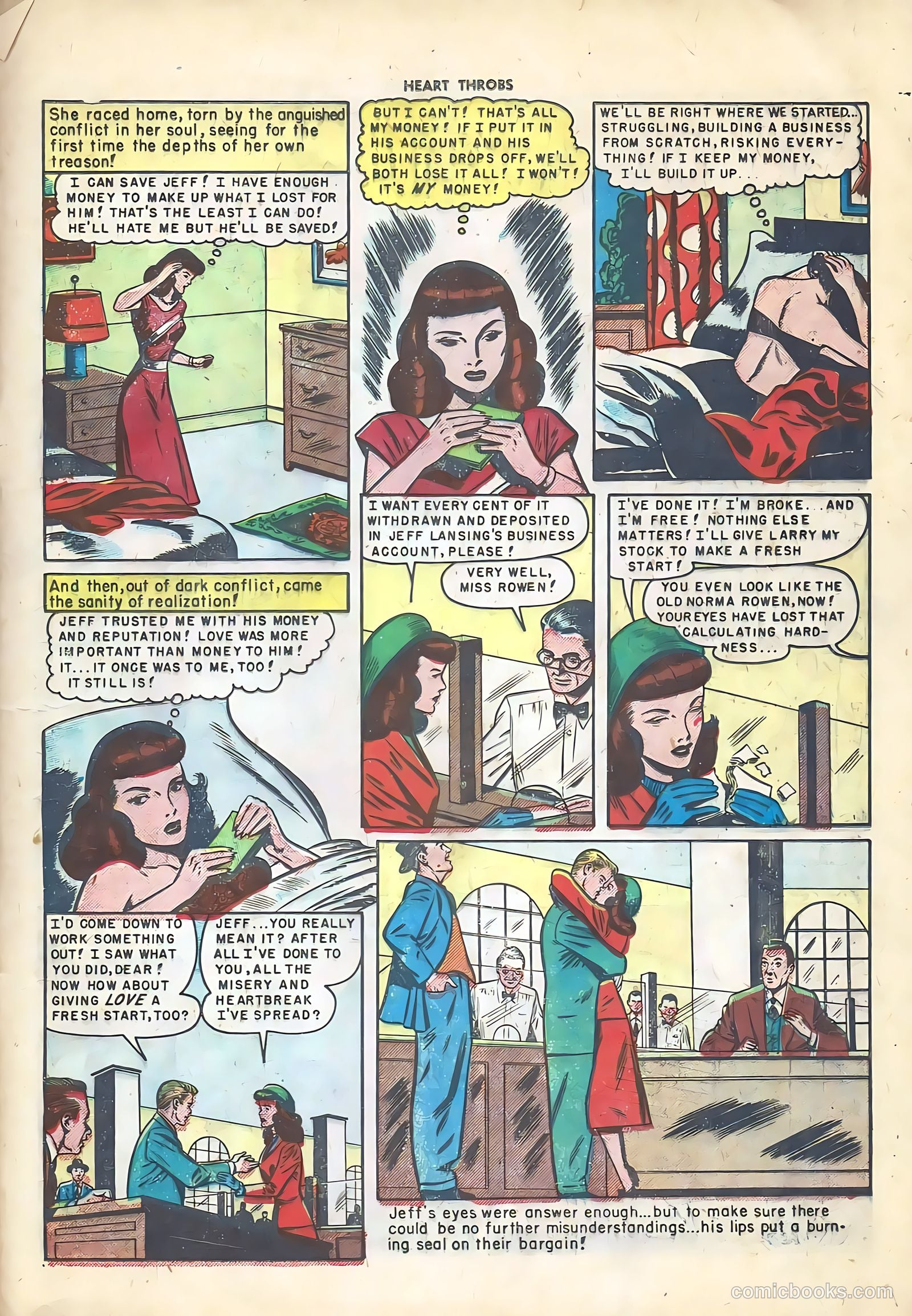 Heart Throbs #4 (1950) — page 11 of 36