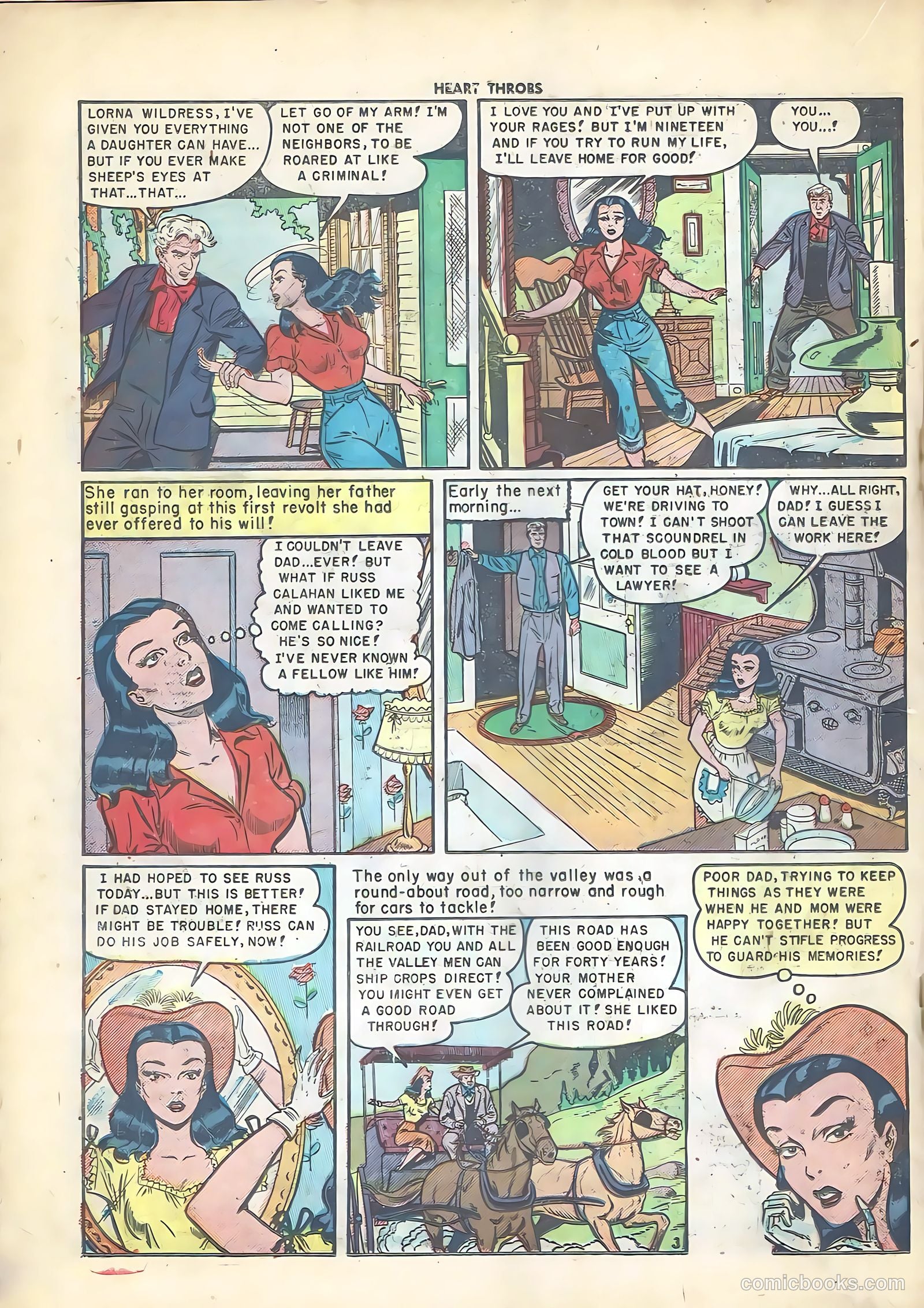 Heart Throbs #4 (1950) — page 20 of 36