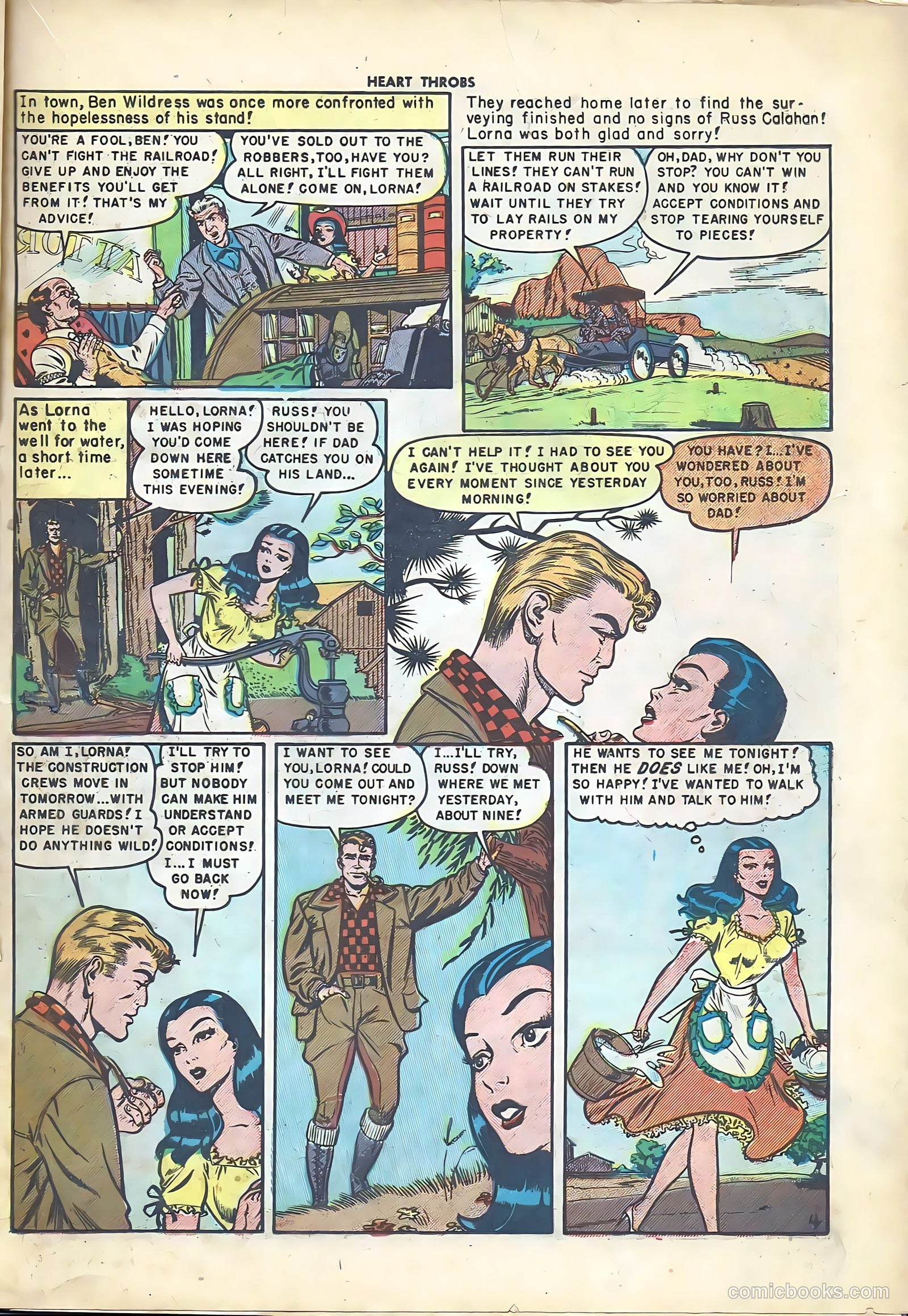 Heart Throbs #4 (1950) — page 21 of 36