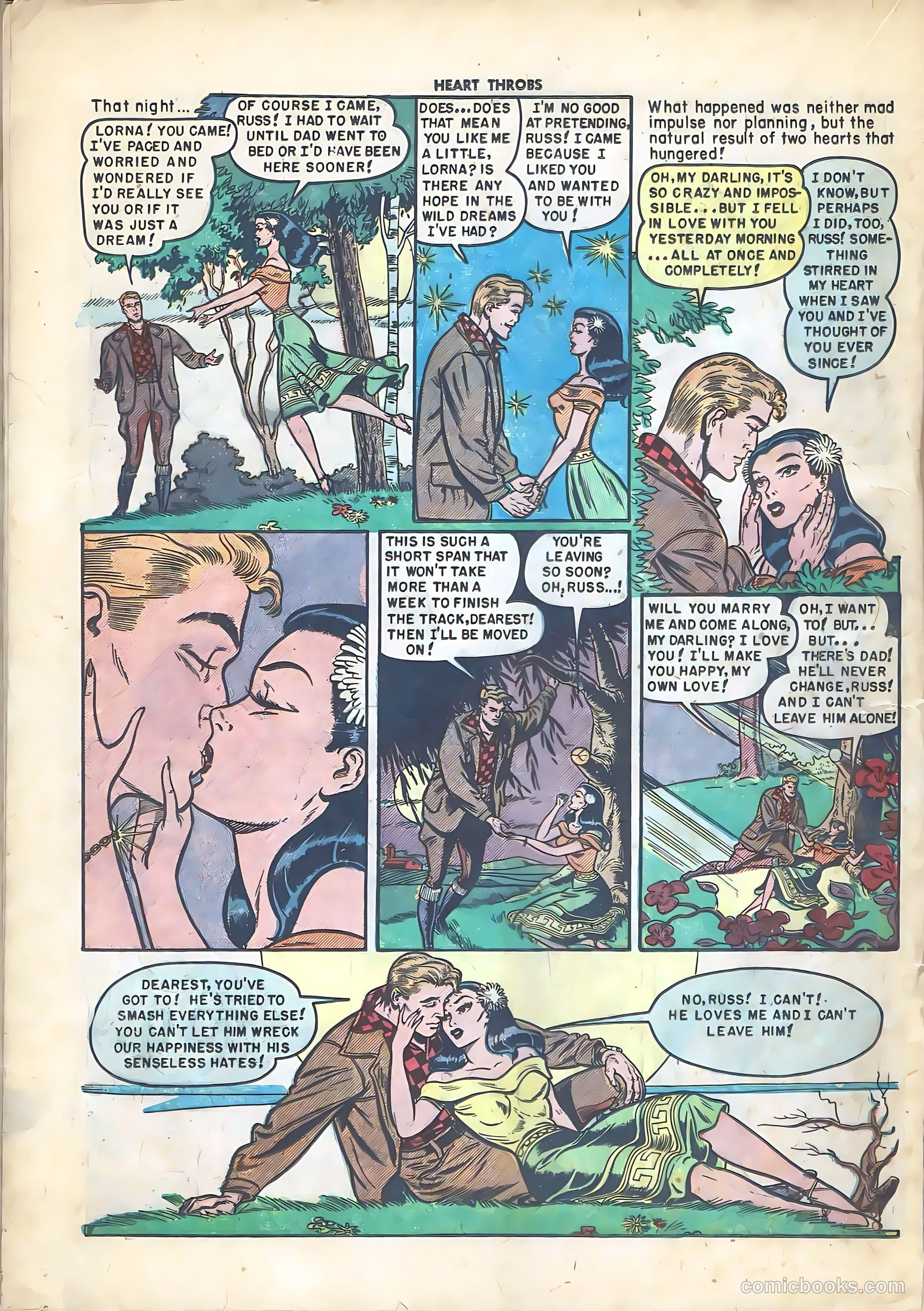 Heart Throbs #4 (1950) — page 22 of 36