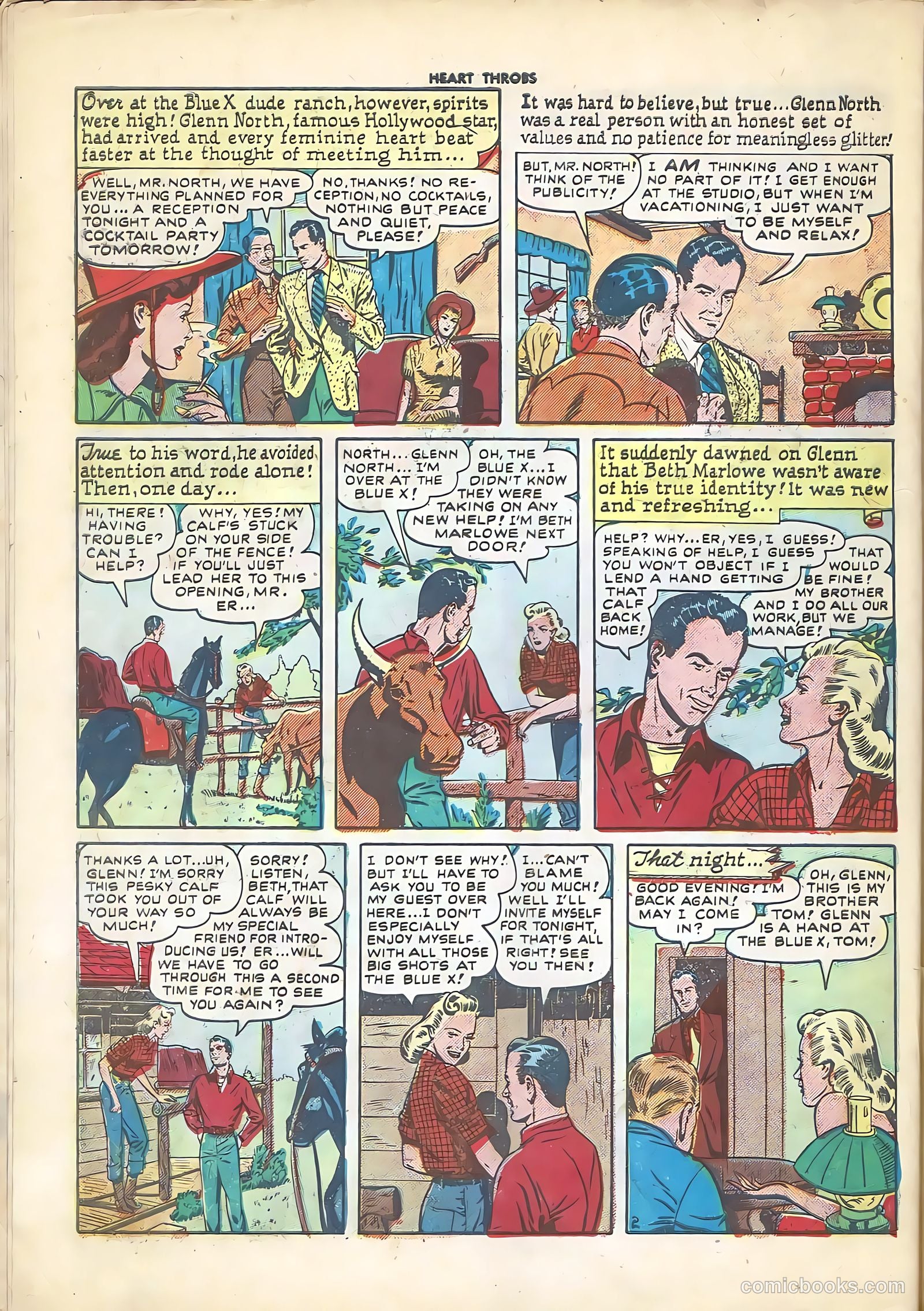 Heart Throbs #4 (1950) — page 28 of 36