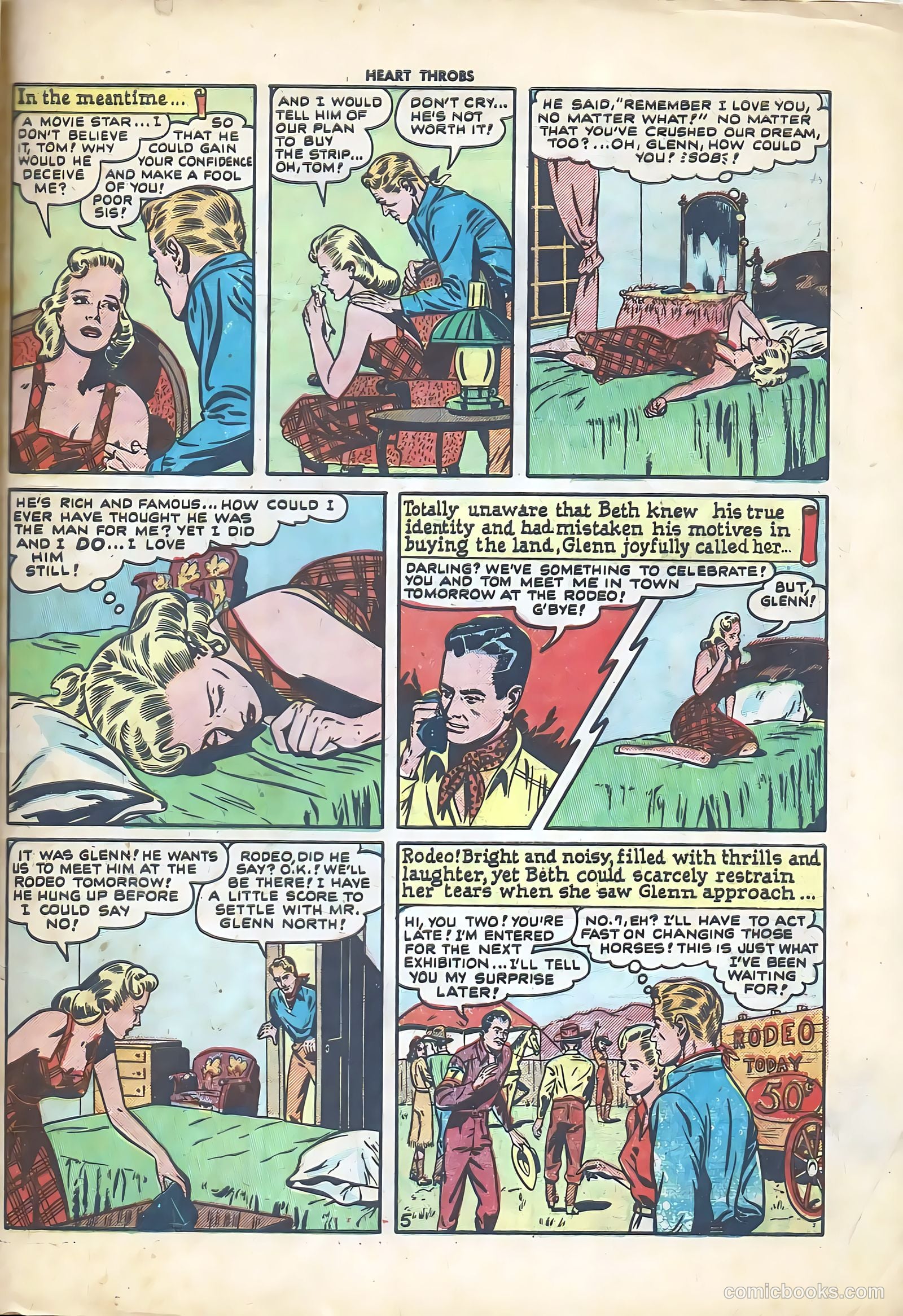 Heart Throbs #4 (1950) — page 31 of 36