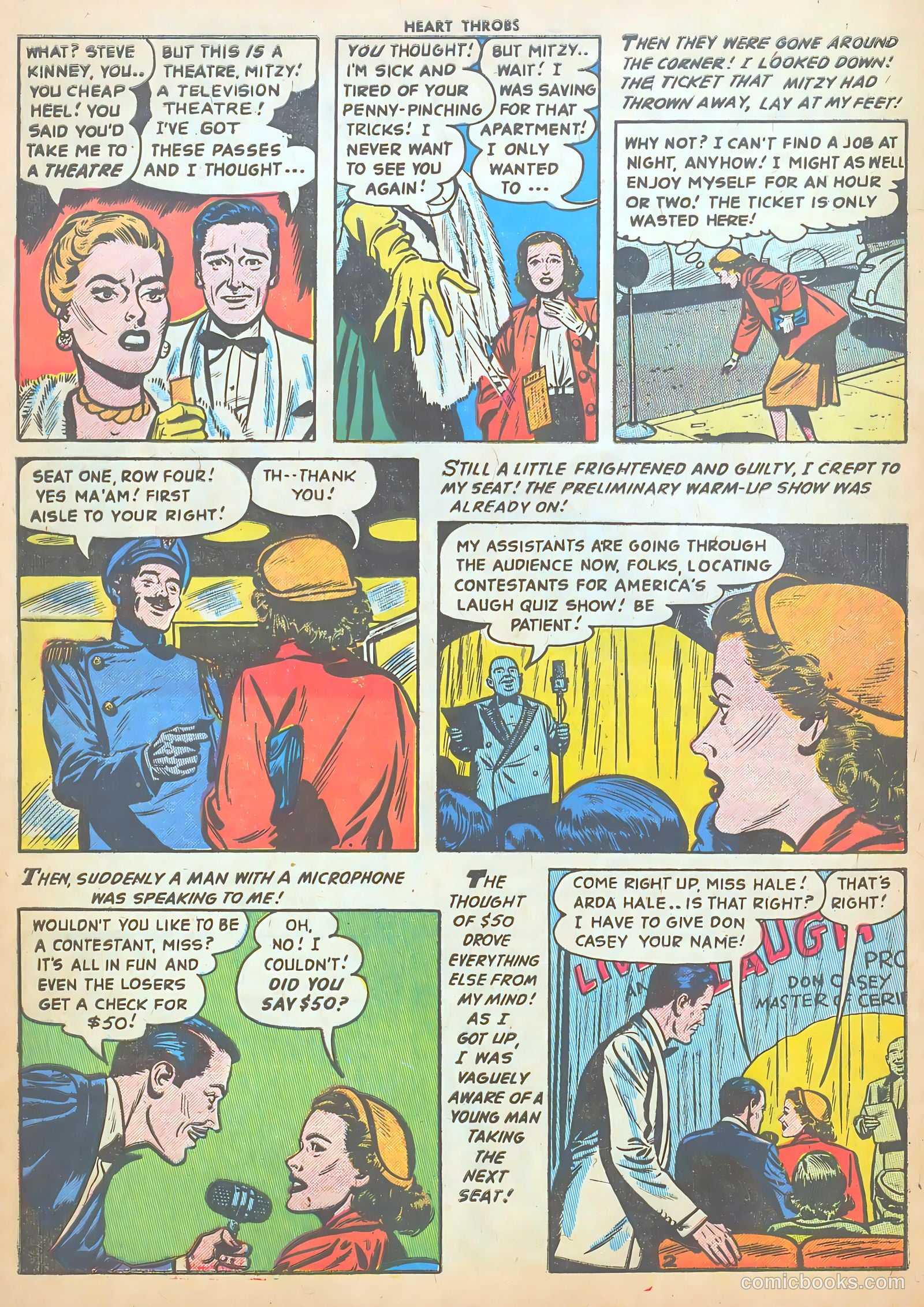 Heart Throbs #40 (1956) — page 4 of 37