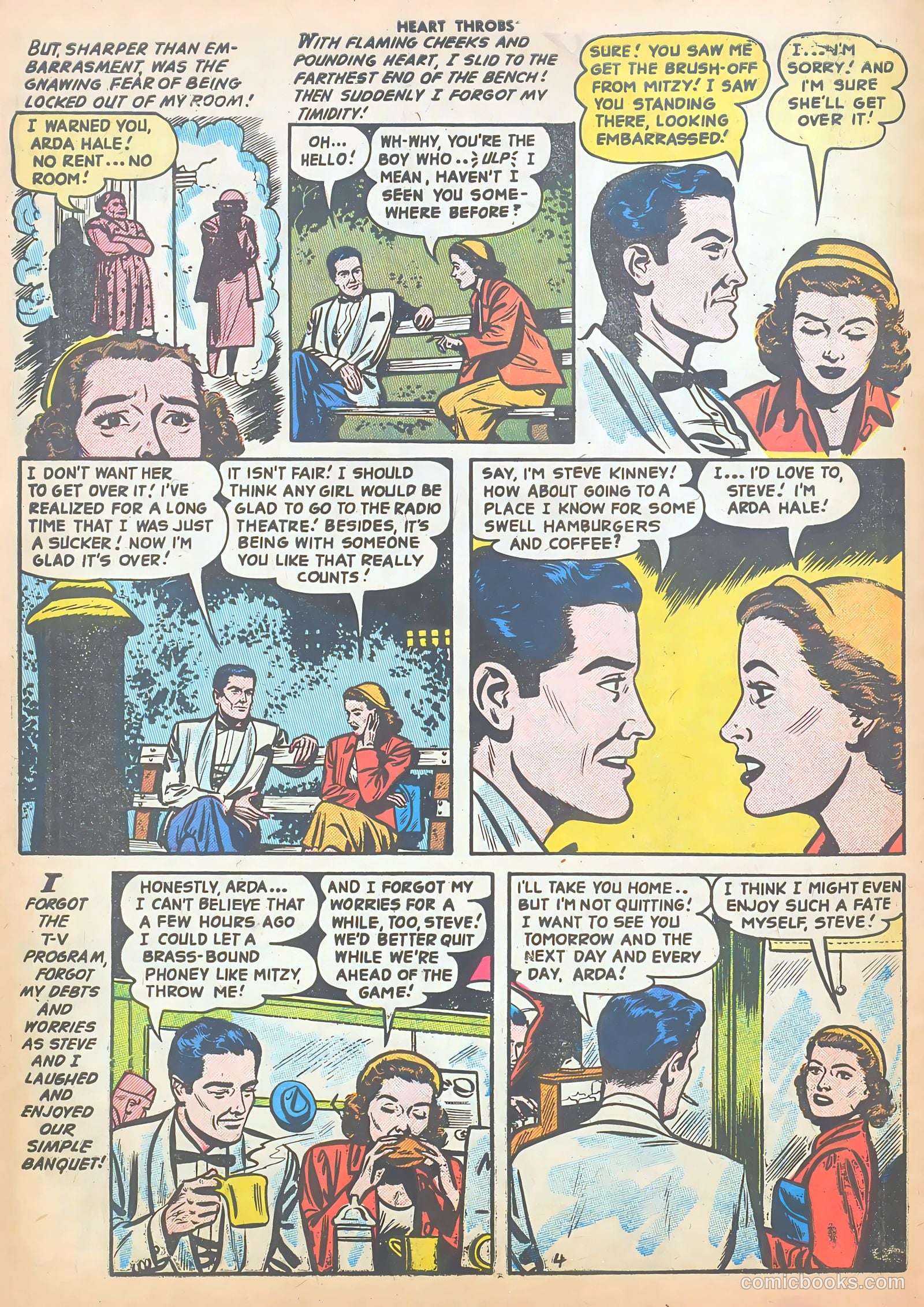 Heart Throbs #40 (1956) — page 6 of 37