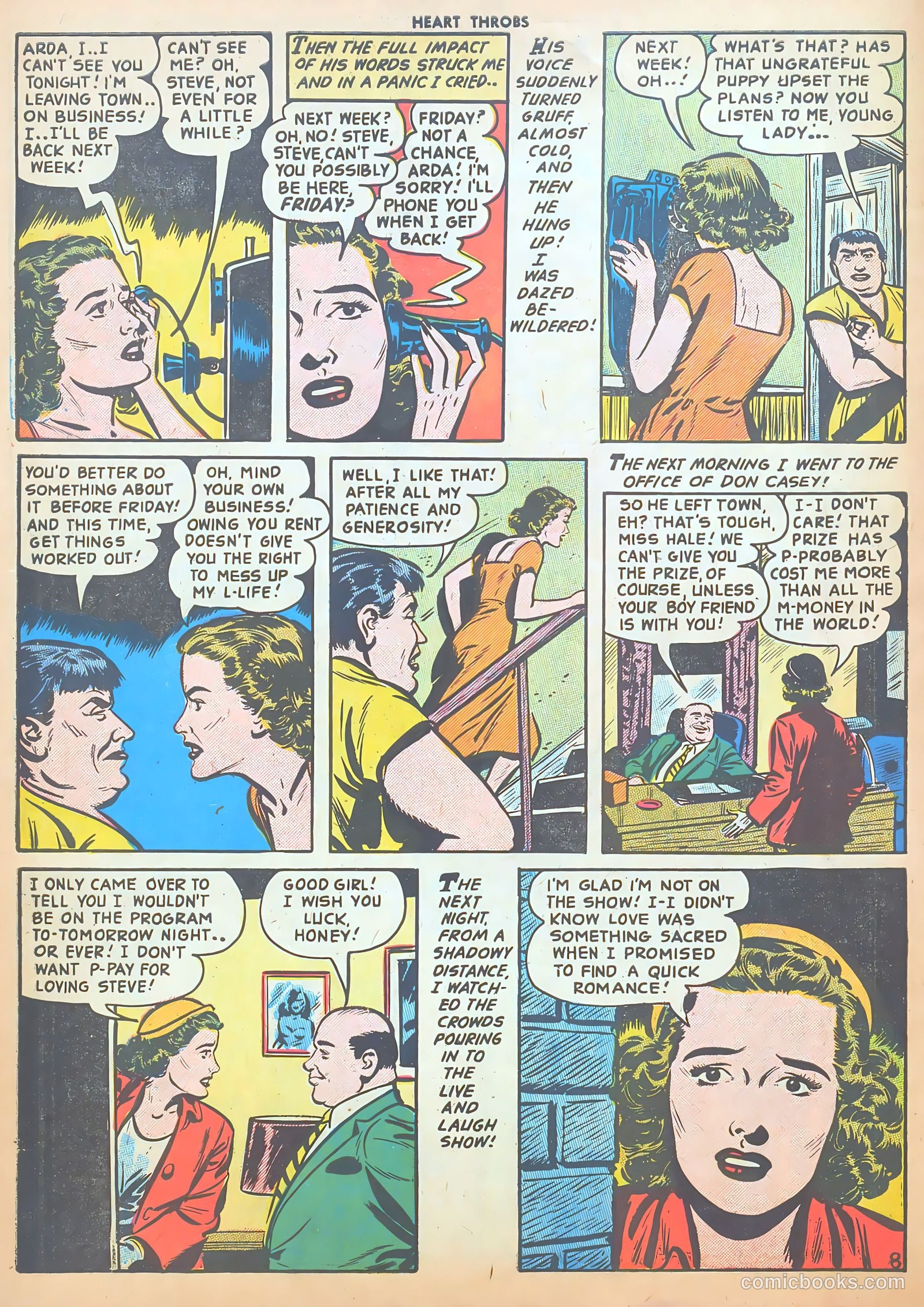 Heart Throbs #40 (1956) — page 10 of 37