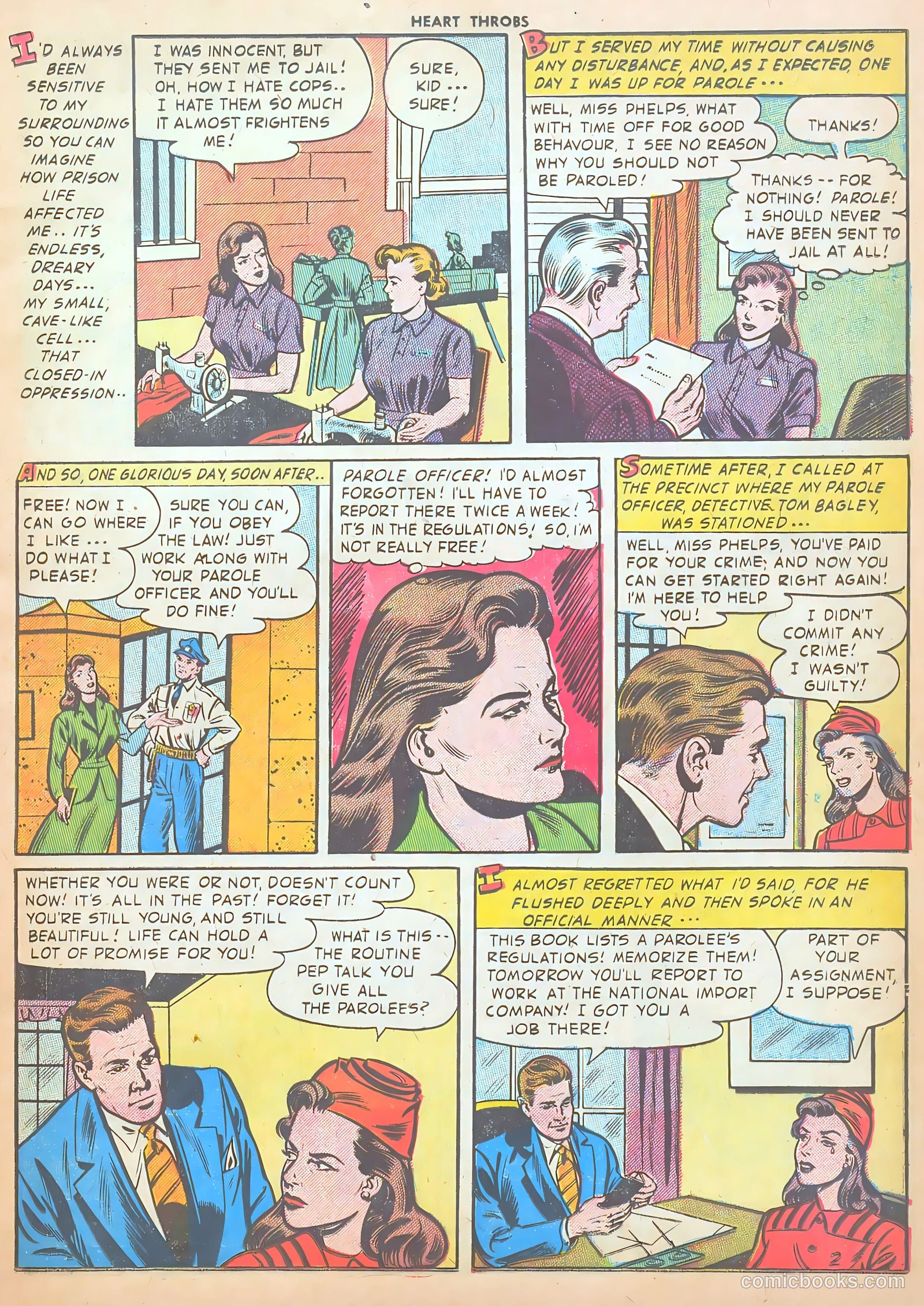 Heart Throbs #40 (1956) — page 13 of 37