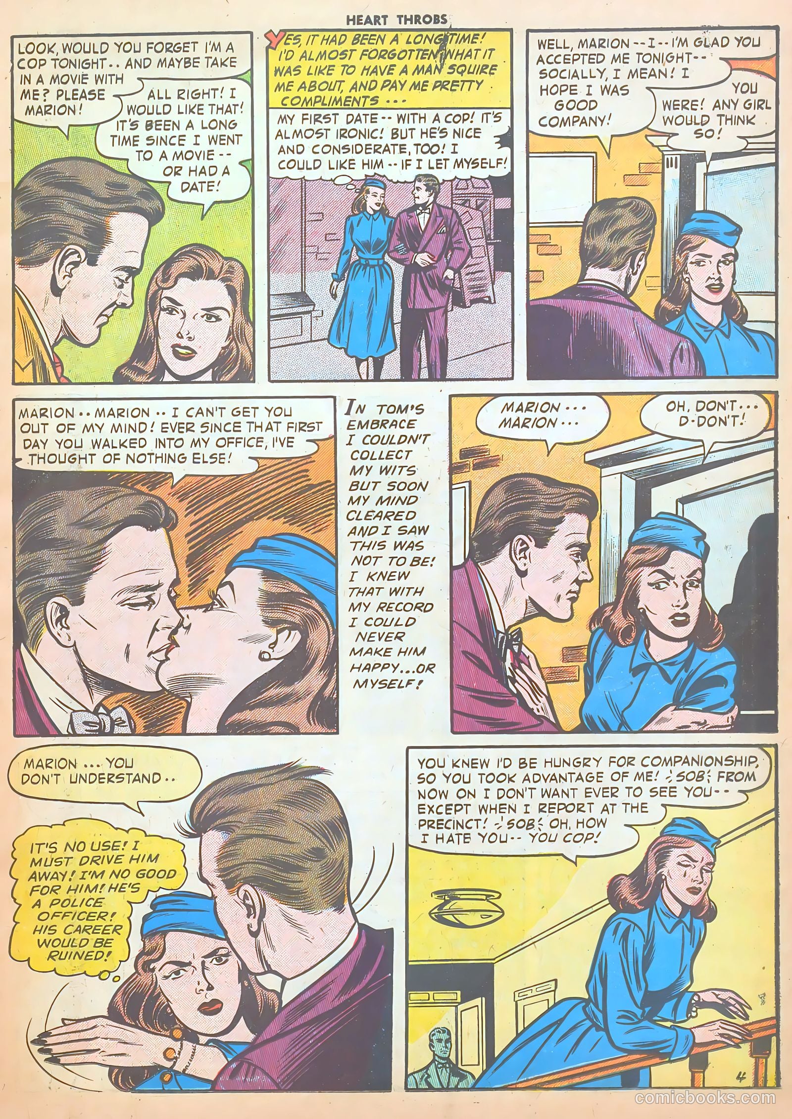 Heart Throbs #40 (1956) — page 15 of 37