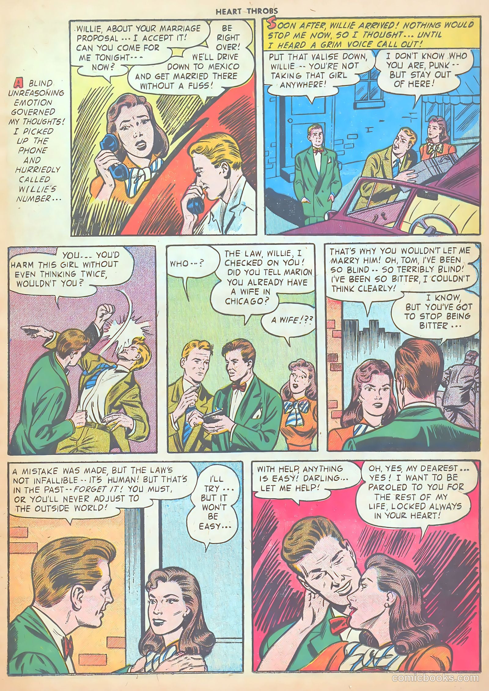 Heart Throbs #40 (1956) — page 17 of 37