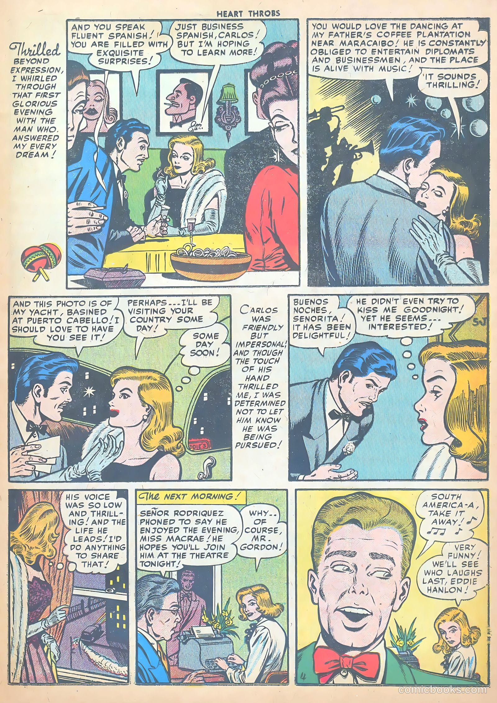 Heart Throbs #40 (1956) — page 21 of 37
