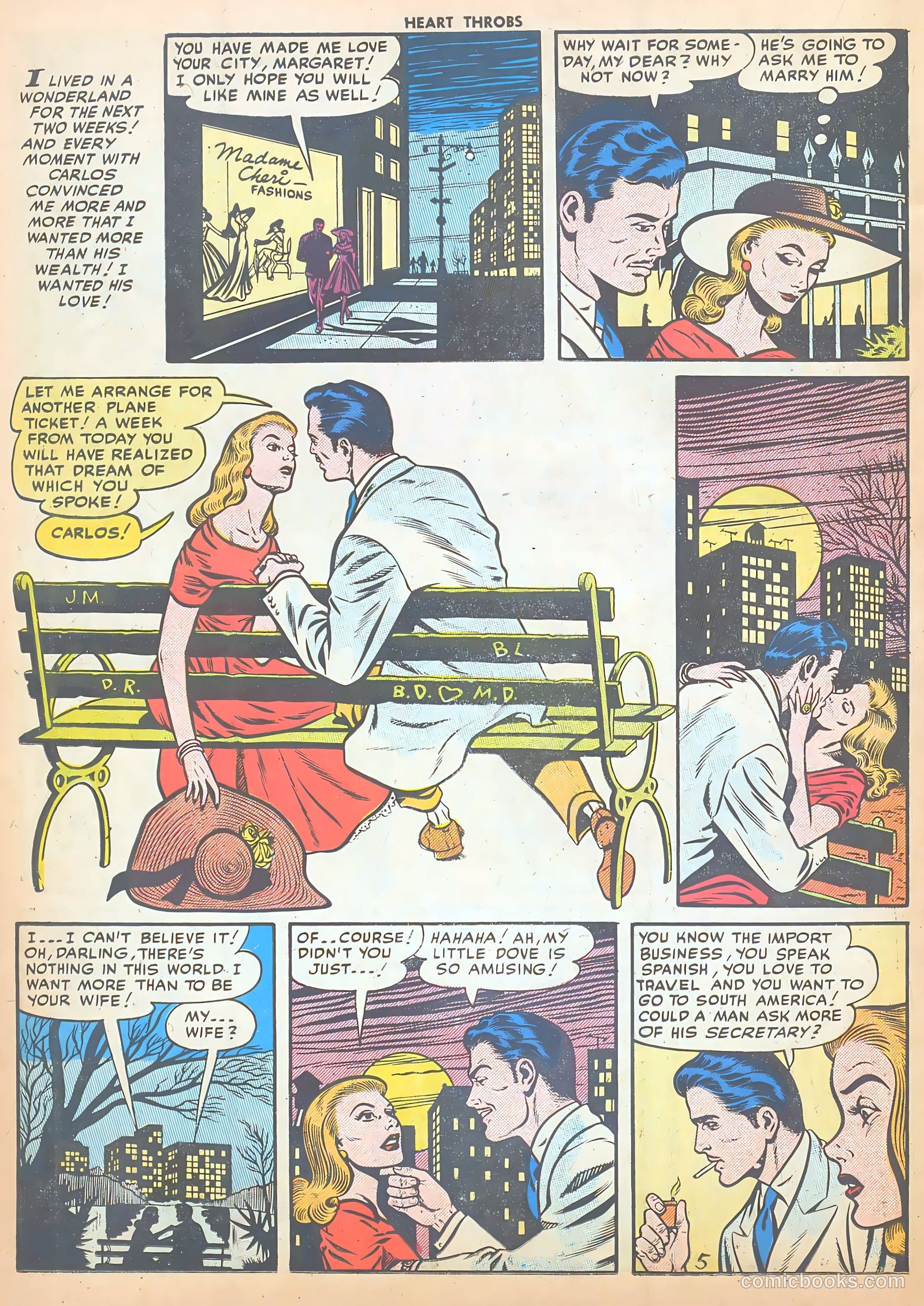 Heart Throbs #40 (1956) — page 22 of 37