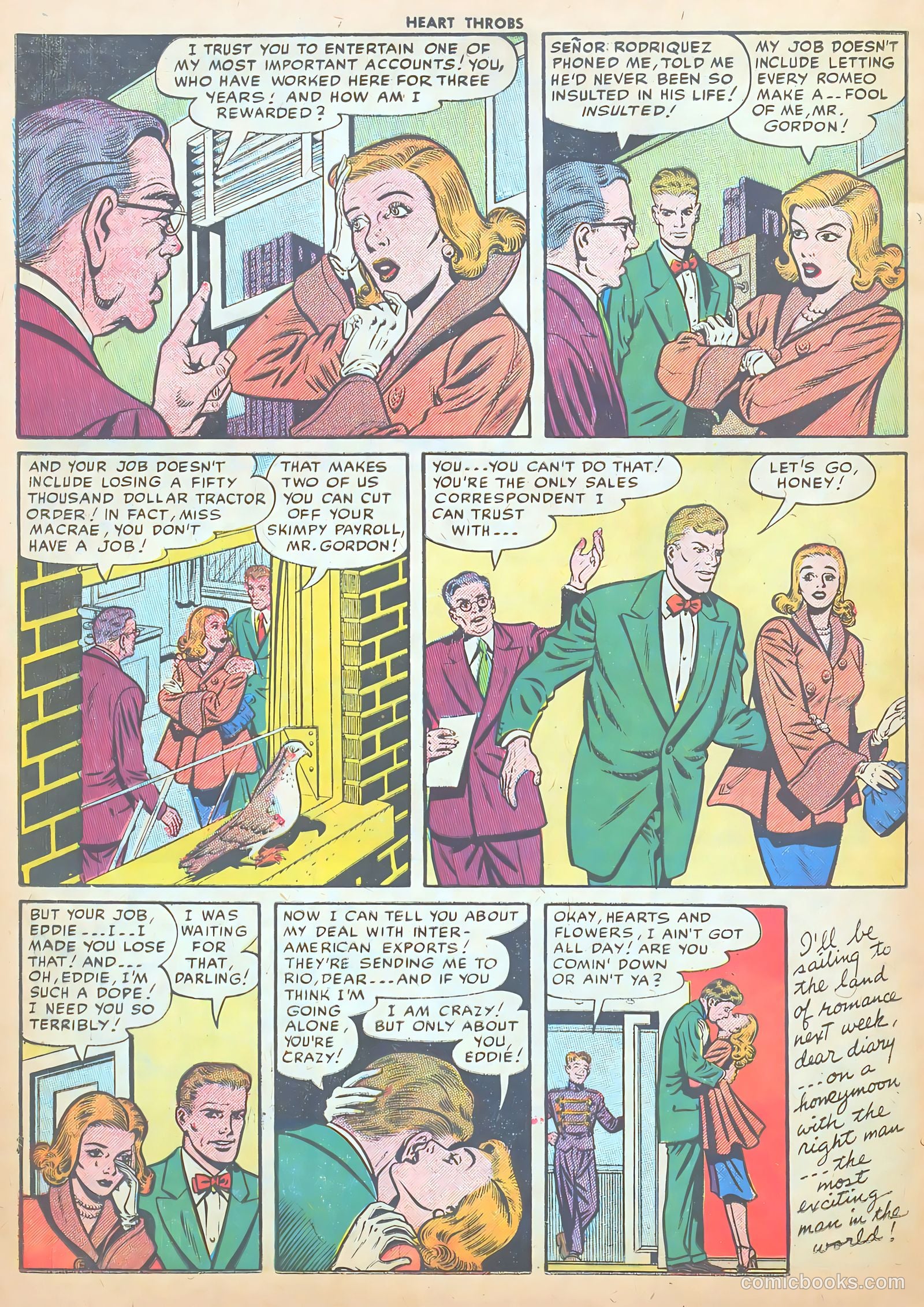 Heart Throbs #40 (1956) — page 24 of 37