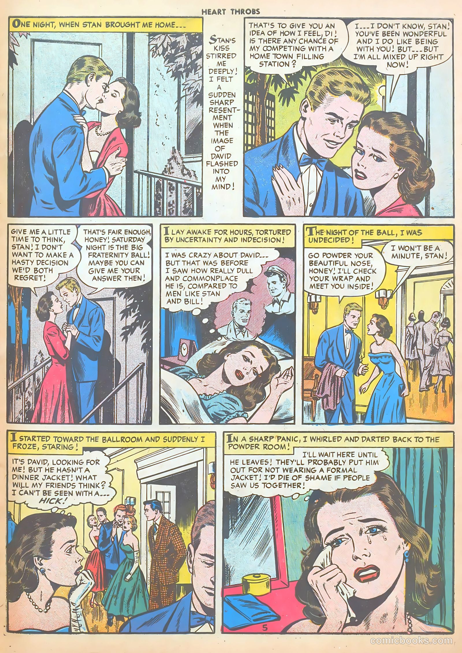 Heart Throbs #40 (1956) — page 31 of 37