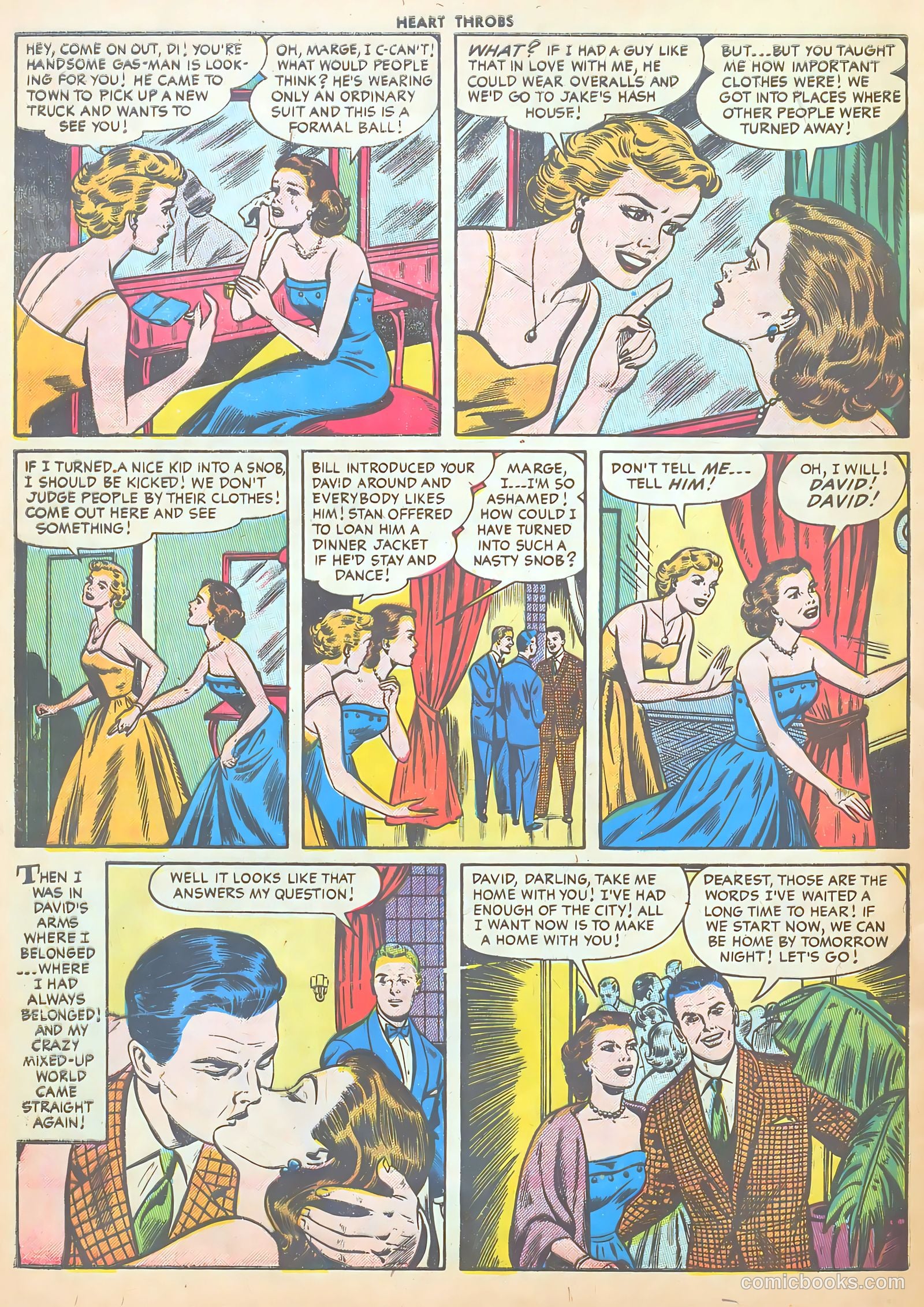 Heart Throbs #40 (1956) — page 32 of 37