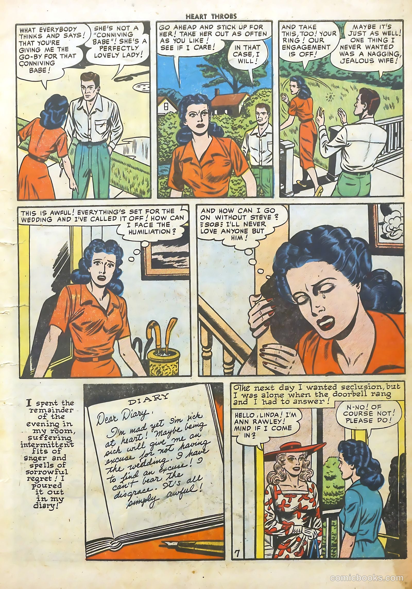 Heart Throbs #41 (1956) — page 9 of 36