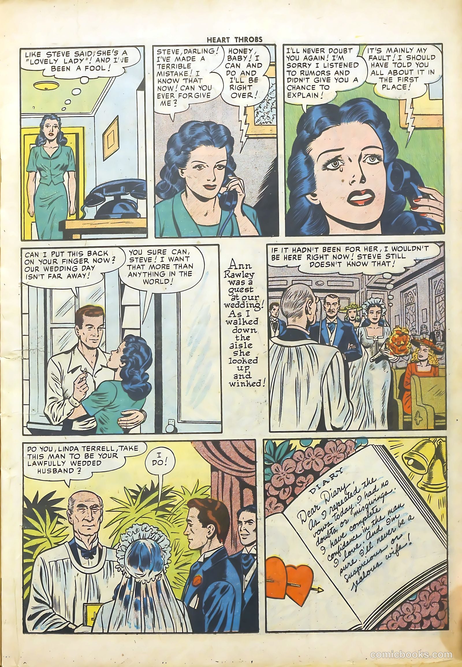 Heart Throbs #41 (1956) — page 11 of 36