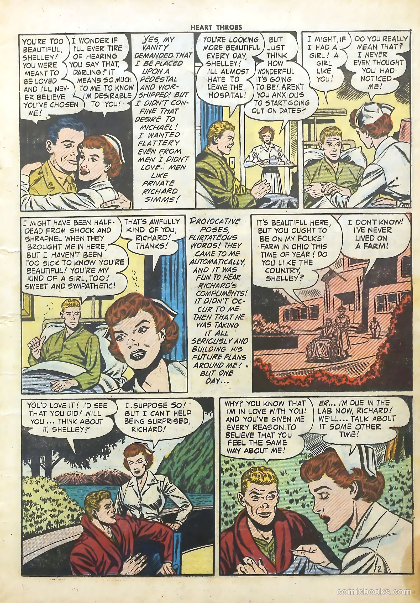 Heart Throbs #41 (1956) — page 13 of 36