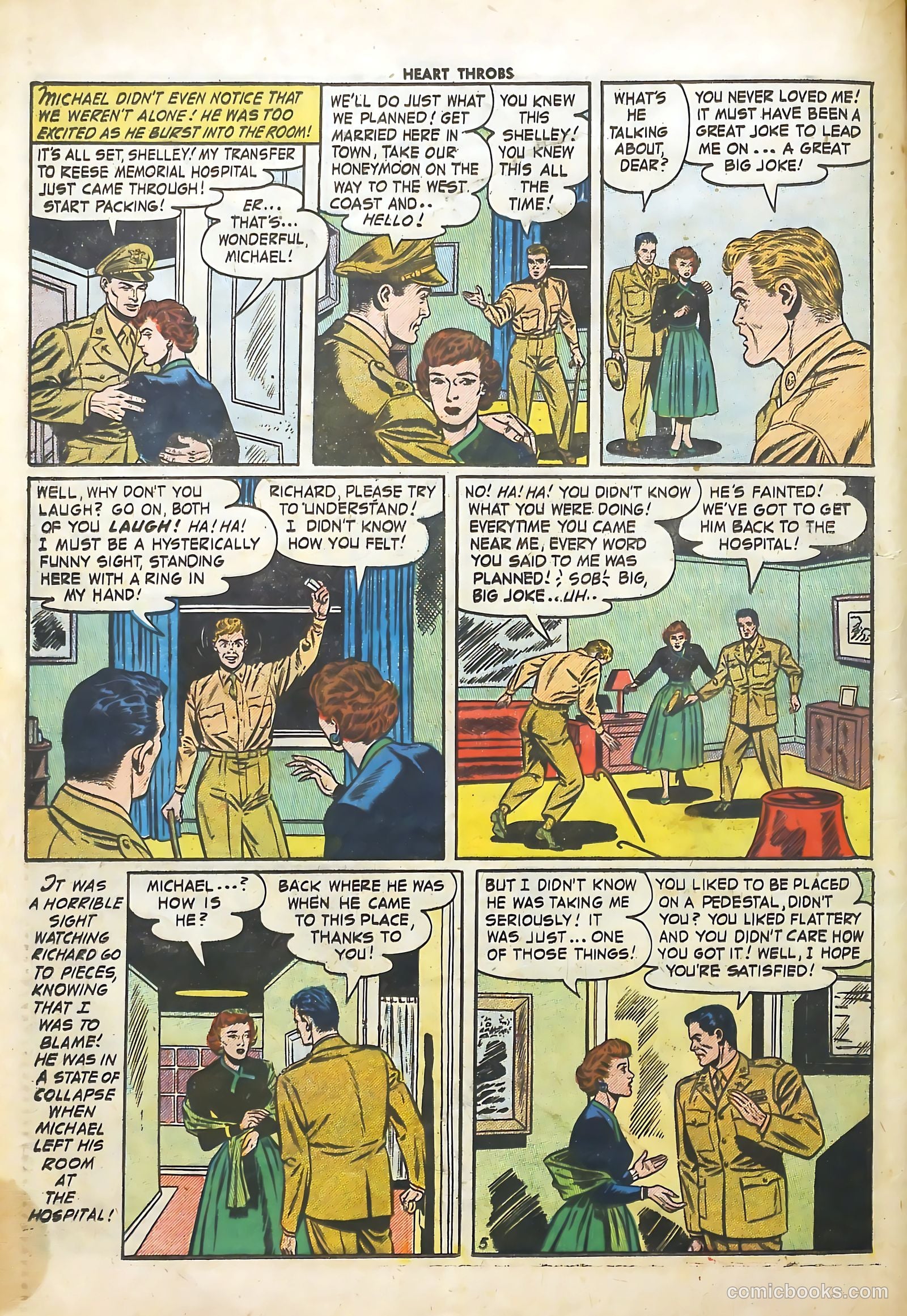 Heart Throbs #41 (1956) — page 16 of 36
