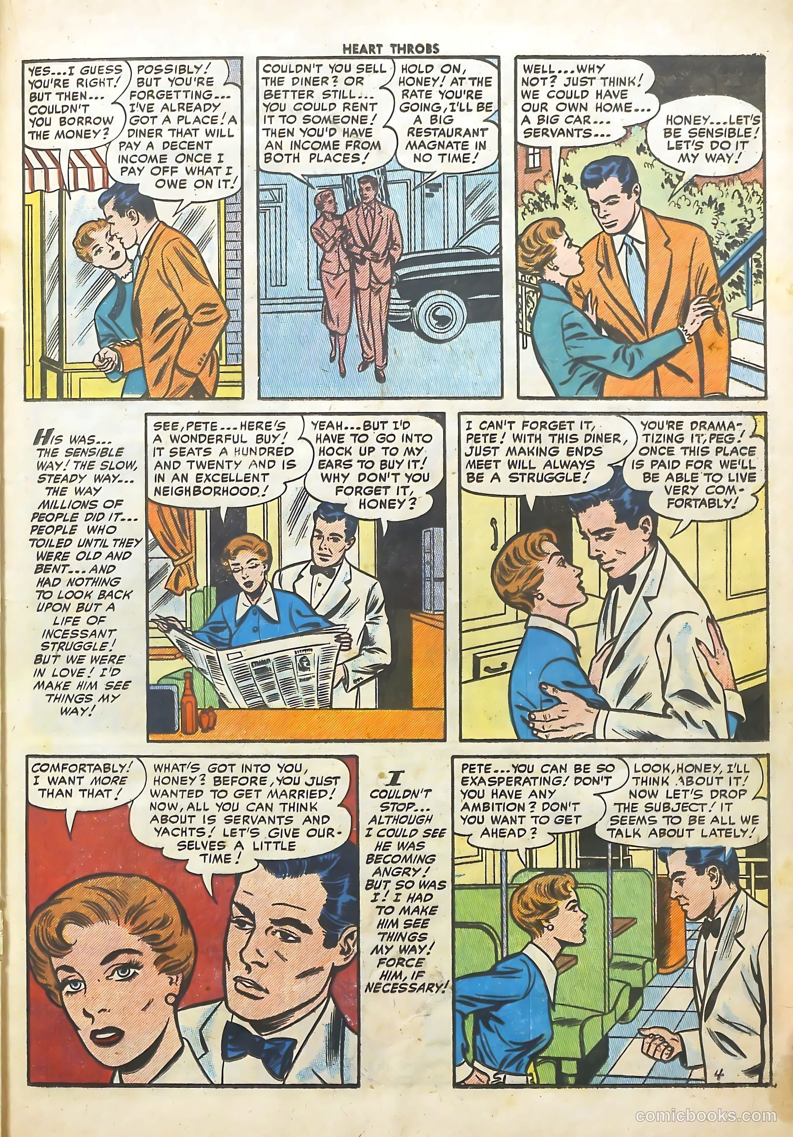 Heart Throbs #41 (1956) — page 21 of 36