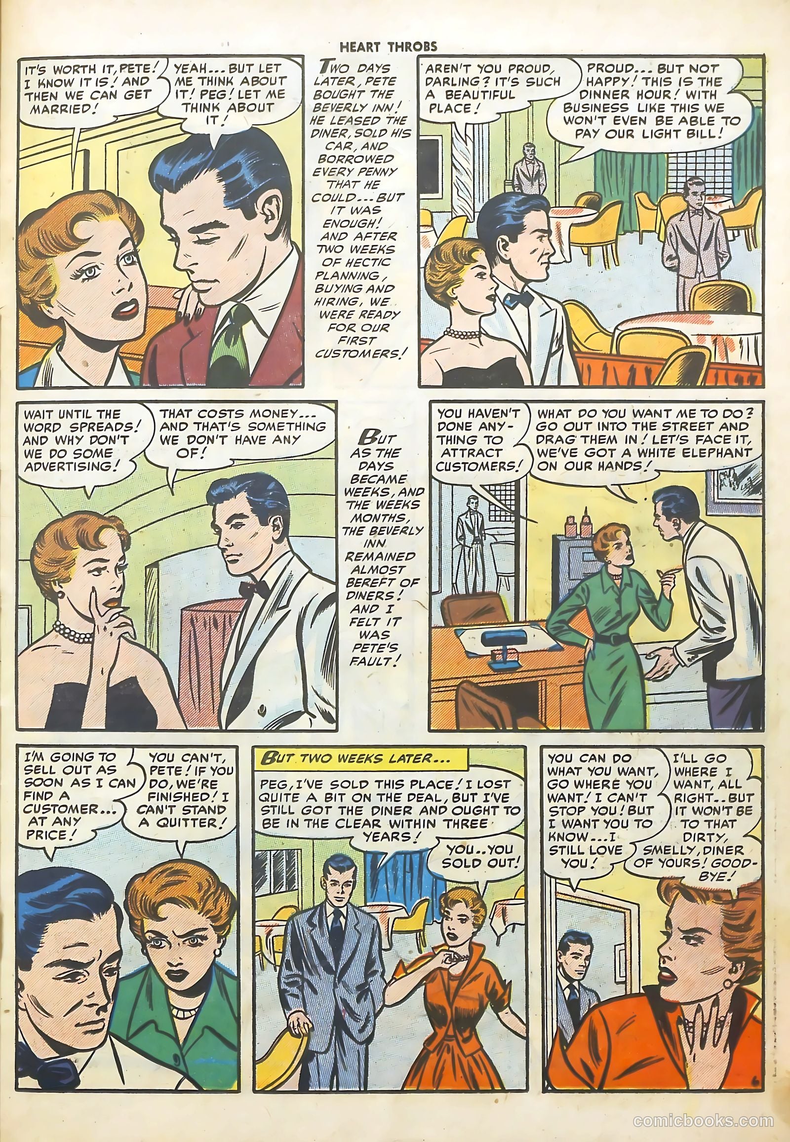 Heart Throbs #41 (1956) — page 23 of 36