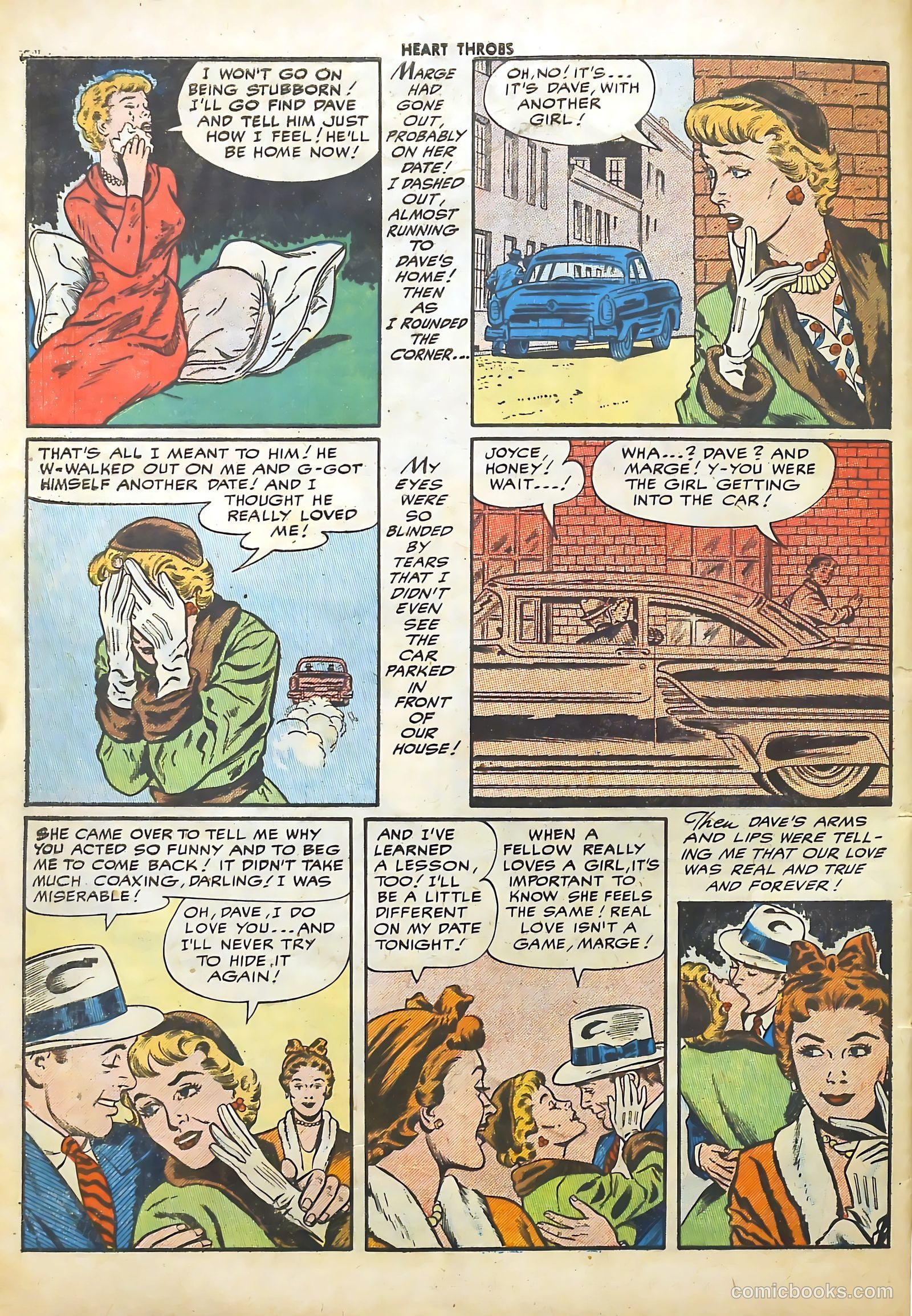 Heart Throbs #41 (1956) — page 32 of 36