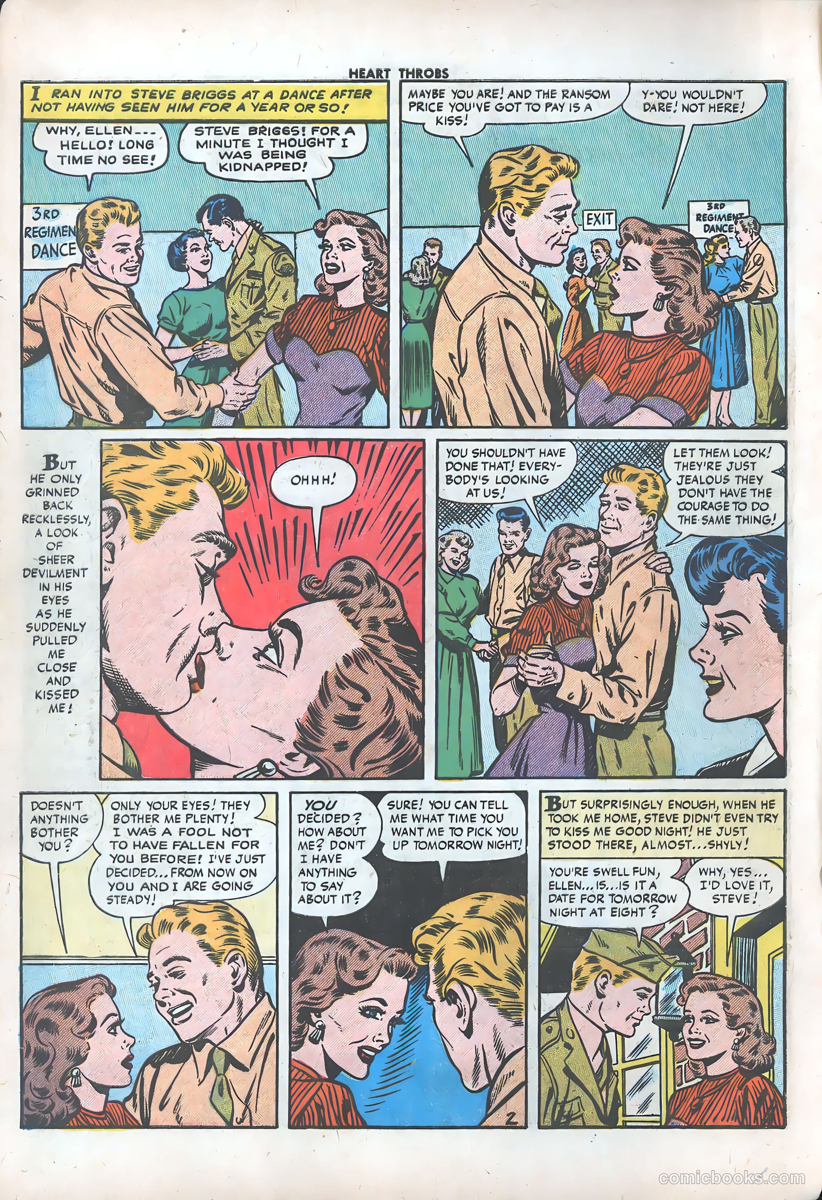Heart Throbs #42 (1956) — page 4 of 36